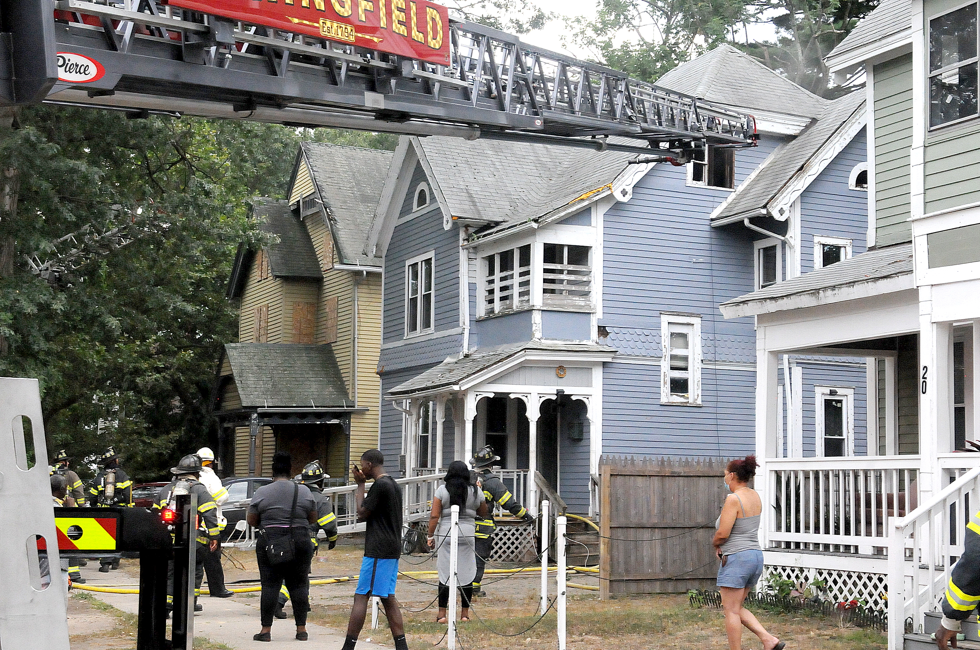 HOuse fire at 24 Prince Street in Springfield - masslive.com