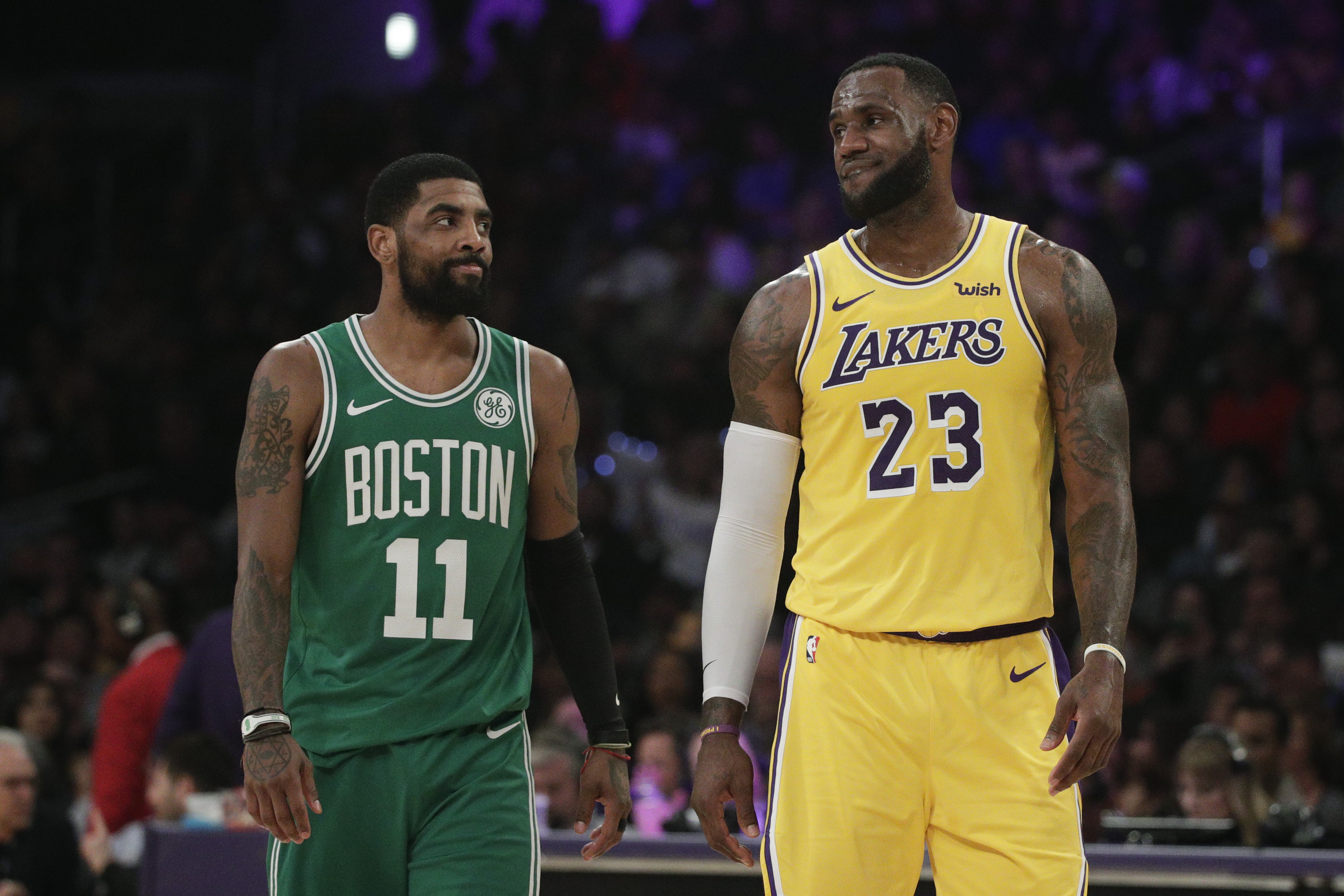 LeBron James wants Kyrie Irving on Lakers 'more than anyone