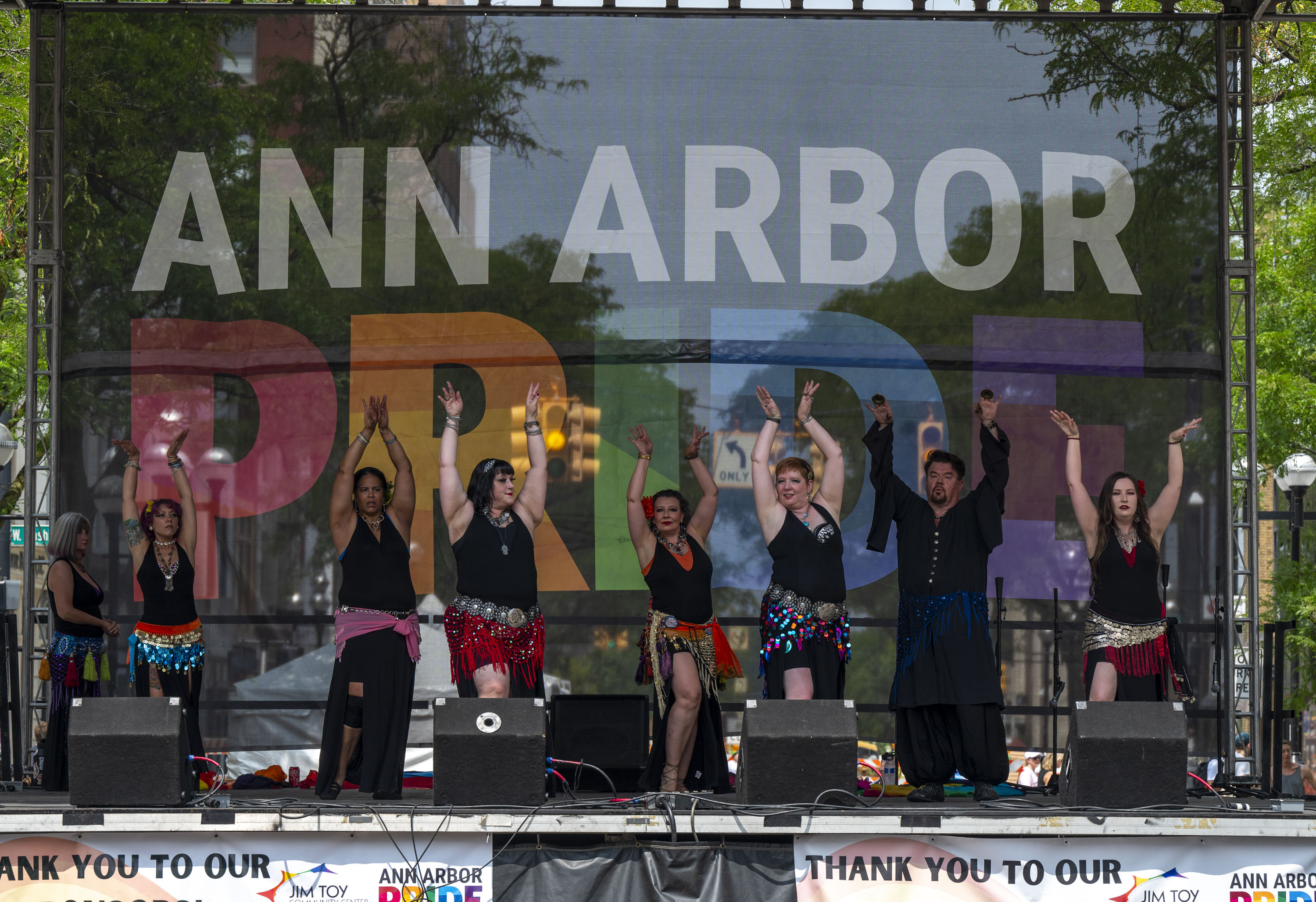 Ann Arbor Pride on Main Street