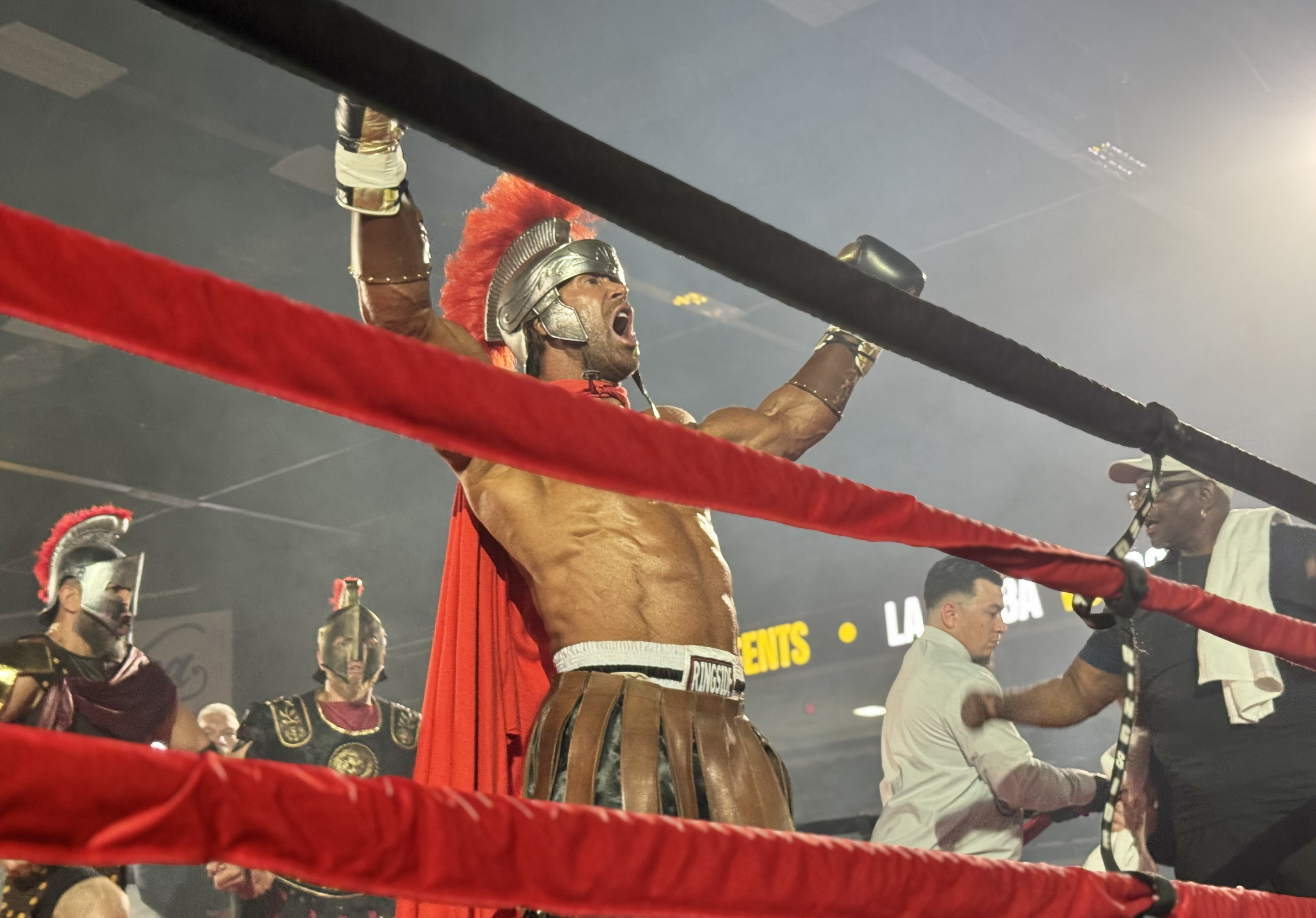 Filming on the movie 