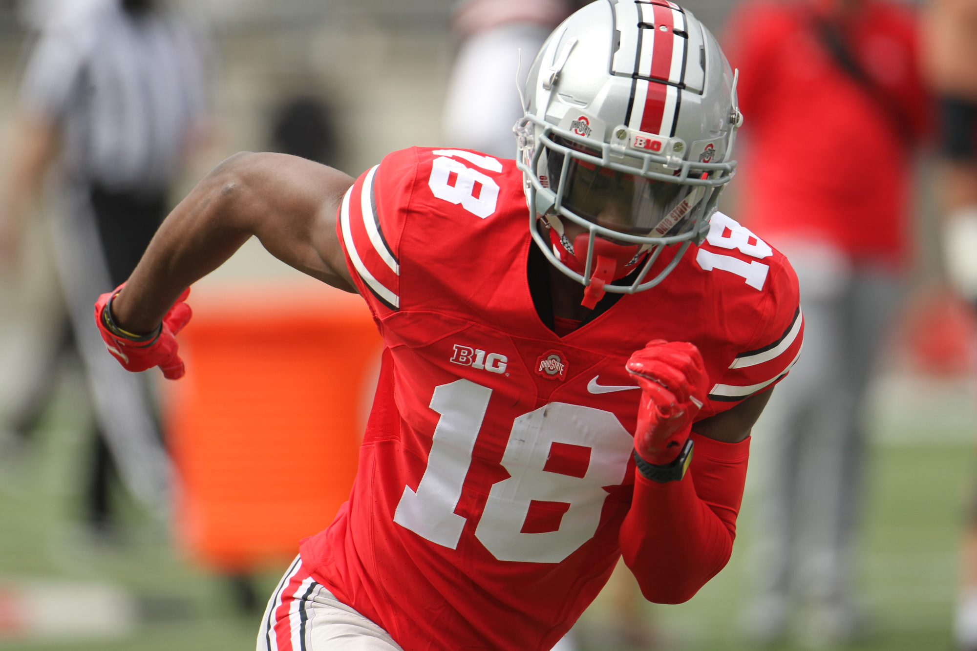 Ohio State's Chris Olave, Garrett Wilson On Maxwell Award Watch