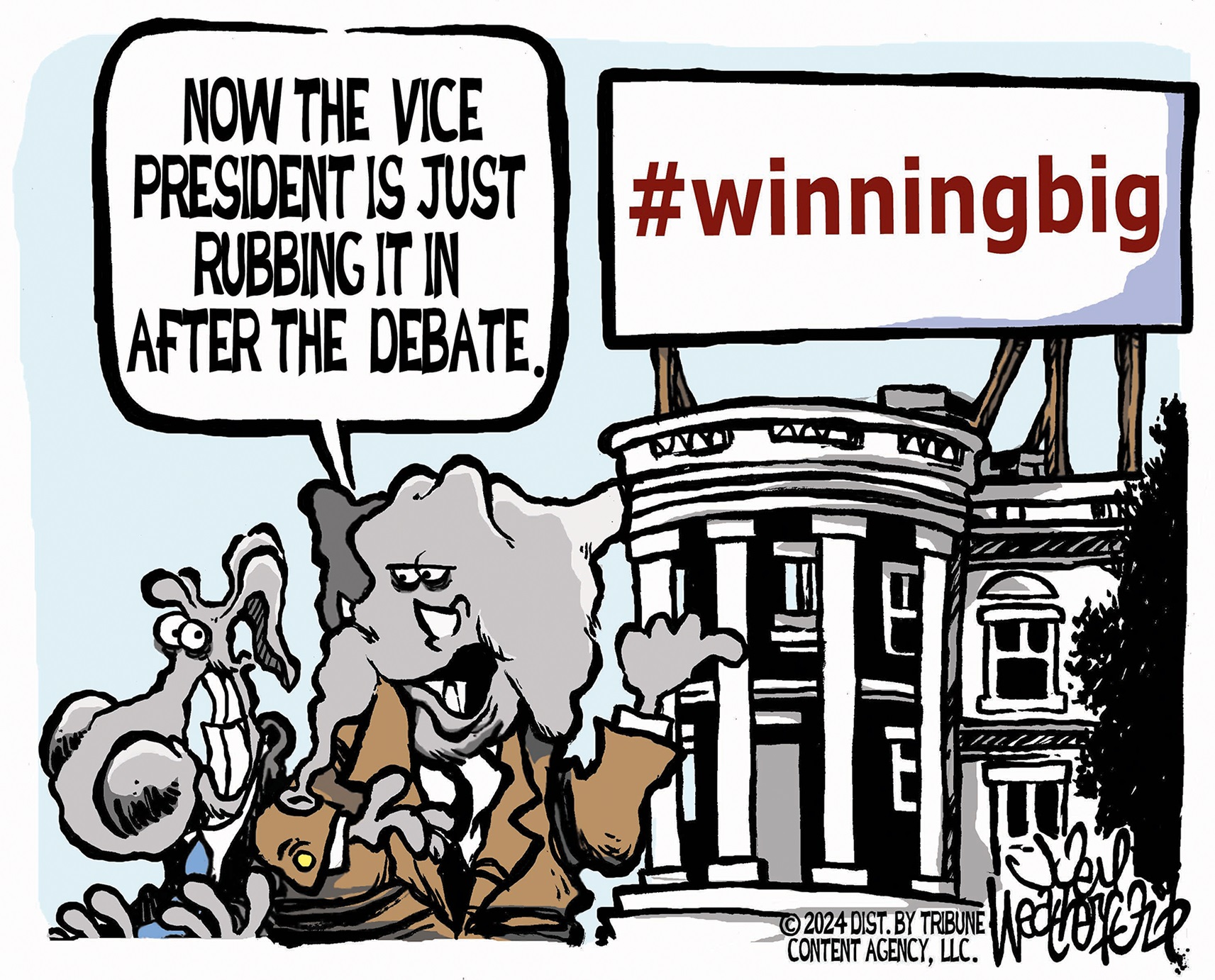 Editorial cartoons for Sept. 15, 2024