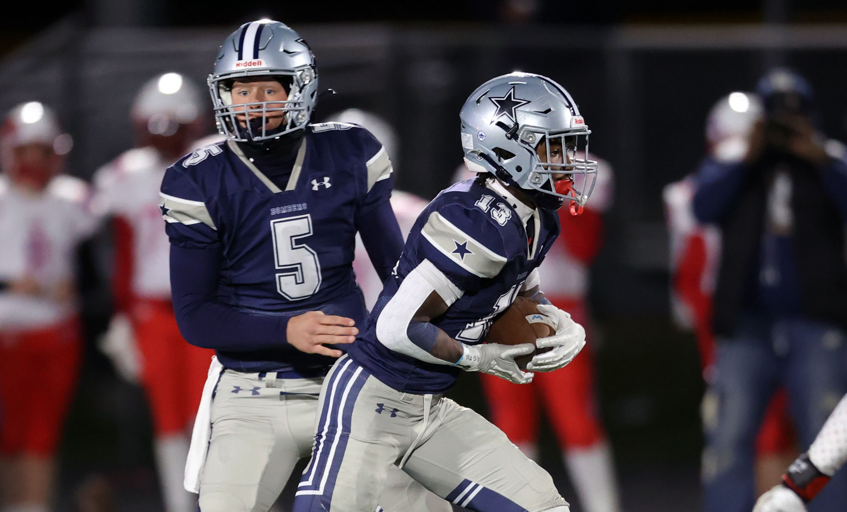 High school football VASJ at Kenston, November 3, 2023