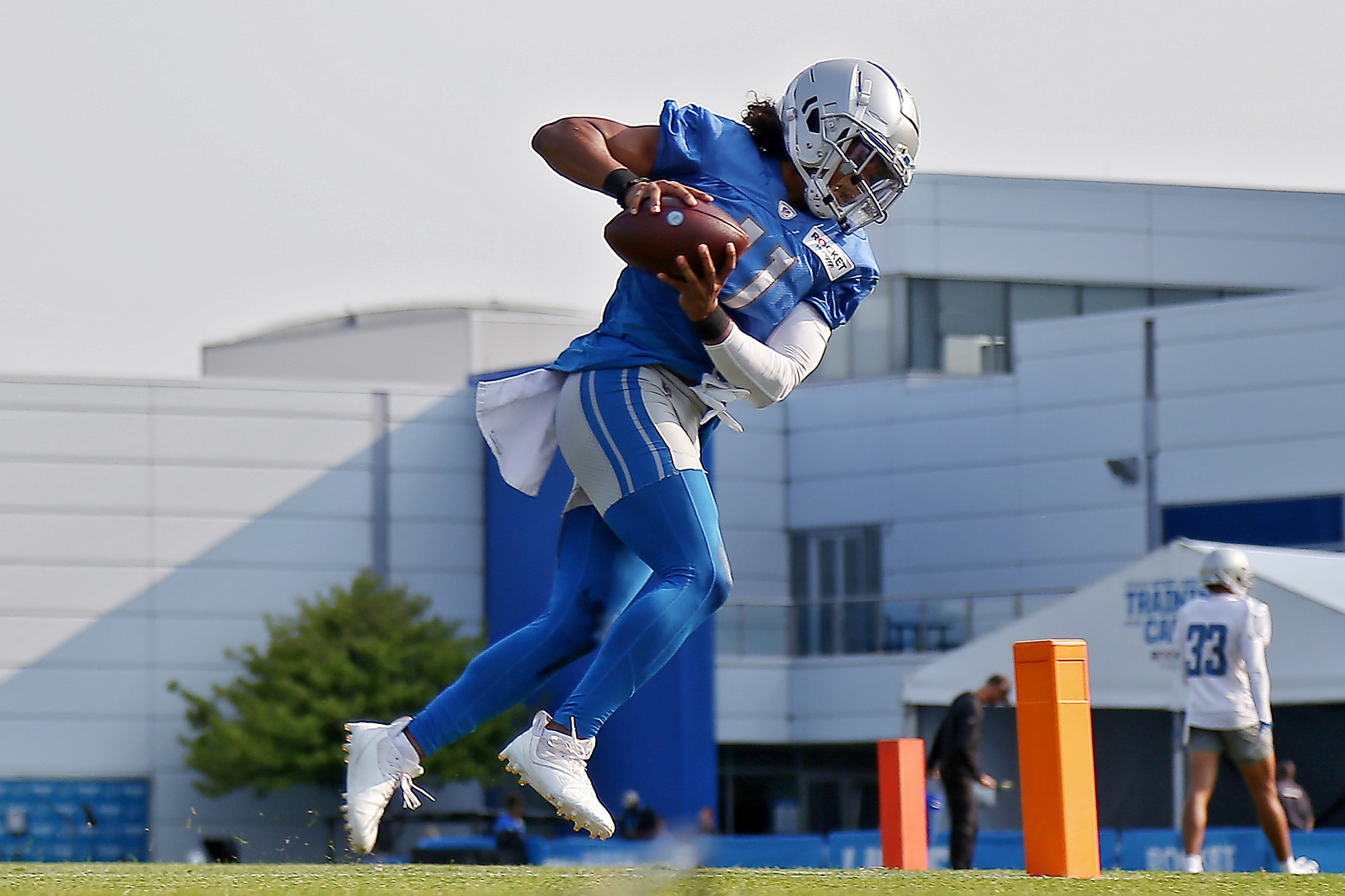 Rookie Jermar Jefferson enjoying NFL grind, working with Detroit Lions  coaches