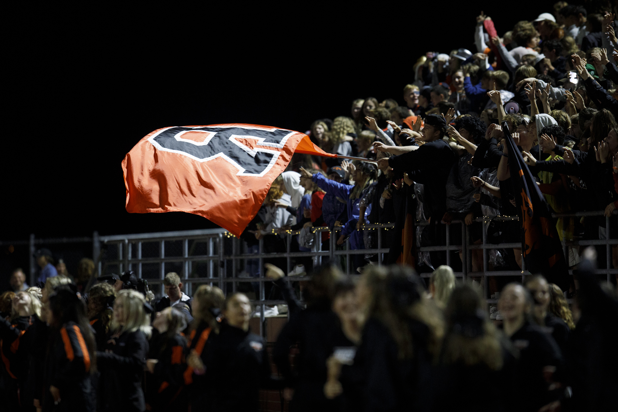 Caledonia at Rockford football