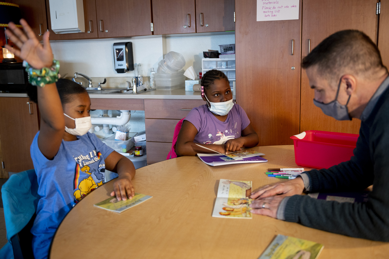 YCS Reading Intervention program at Erickson Elementary