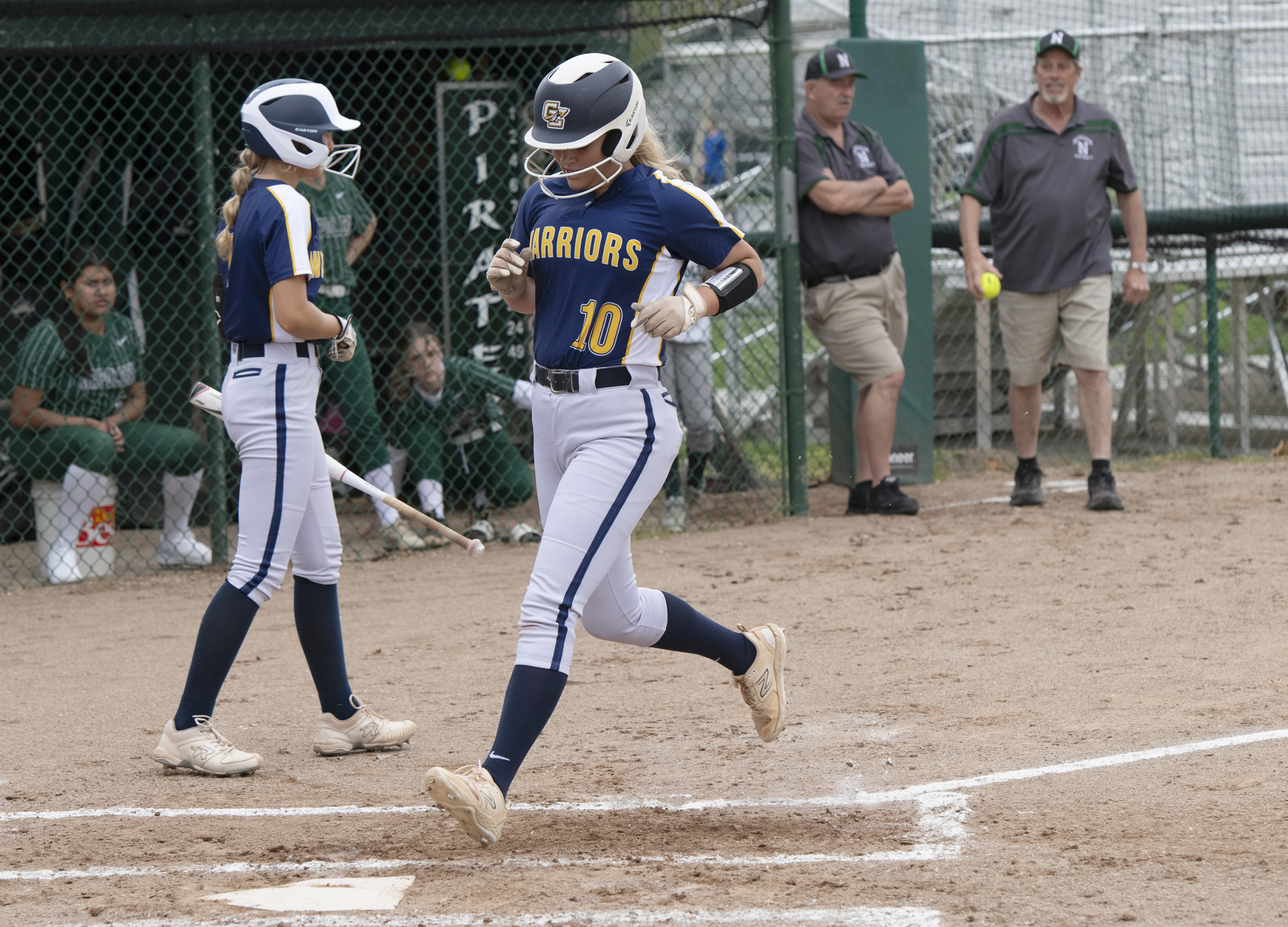 Grass Lake's Olivia Turner goes for MHSAA career softball RBI record