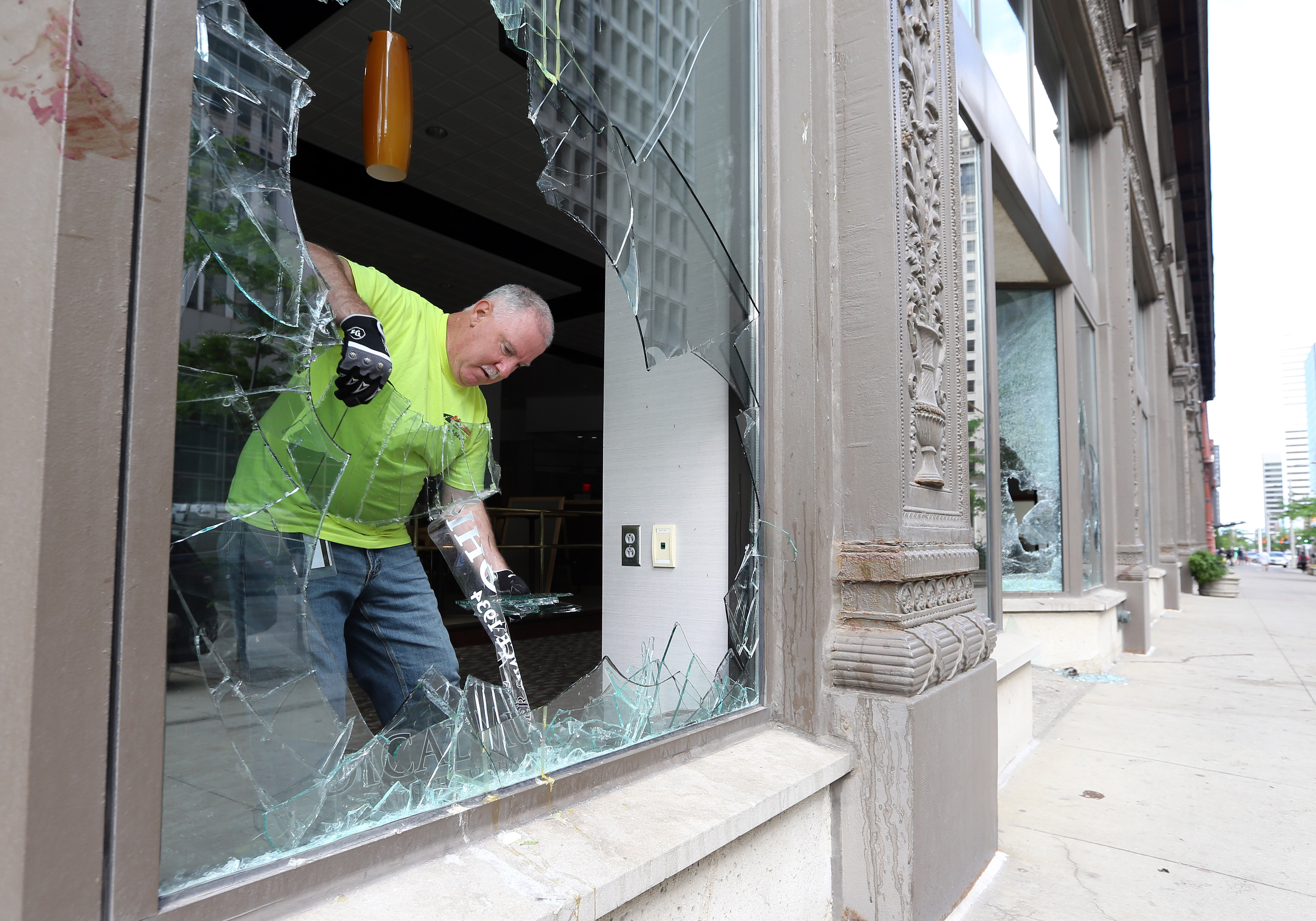 Downtown ravaged by riots - cleveland.com