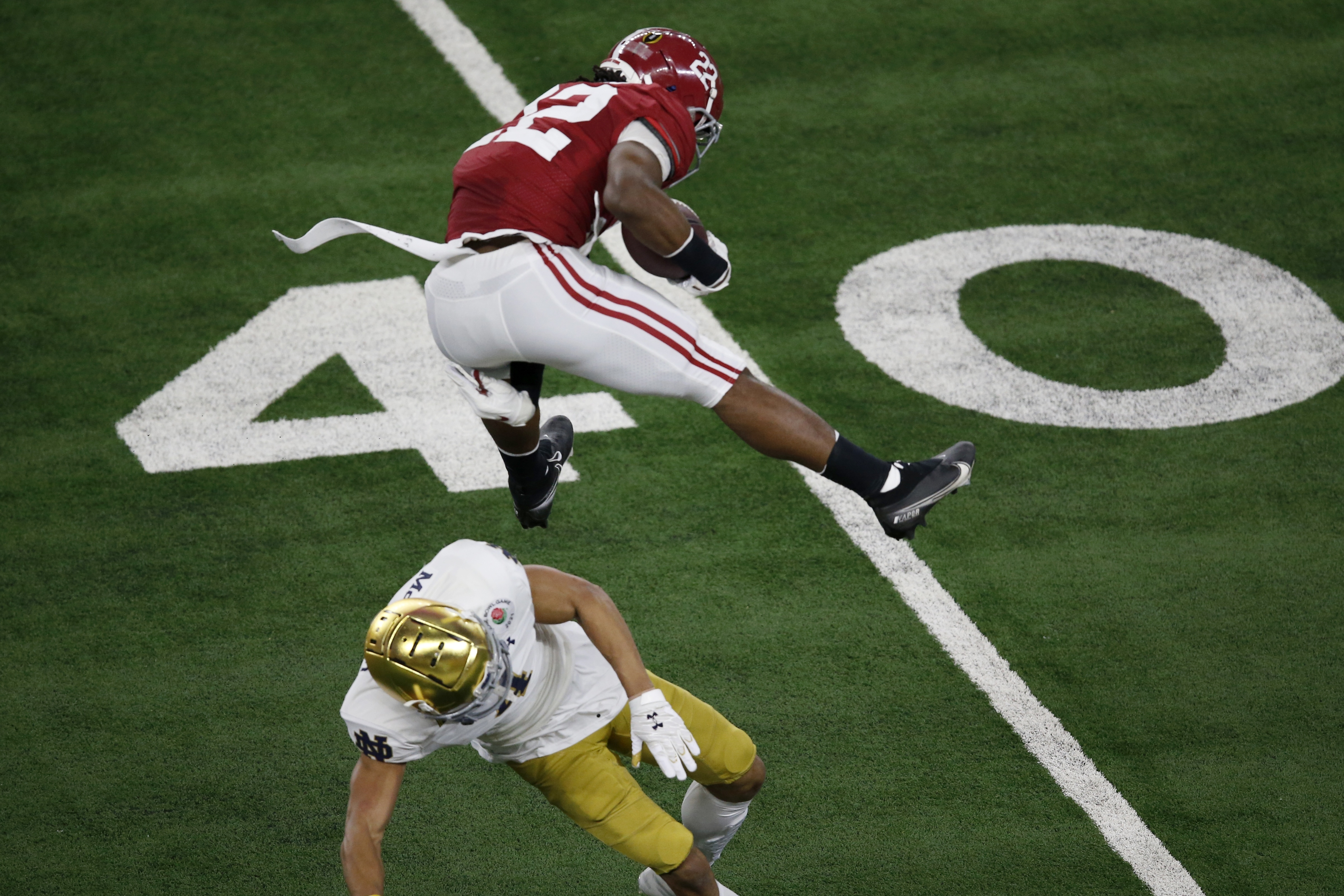 How Saban, Alabama teammates explained Najee Harris' Rose Bowl hurdle 