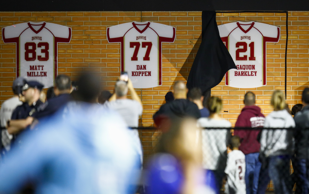 Saquon Barkley's high school jersey retired at Whitehall