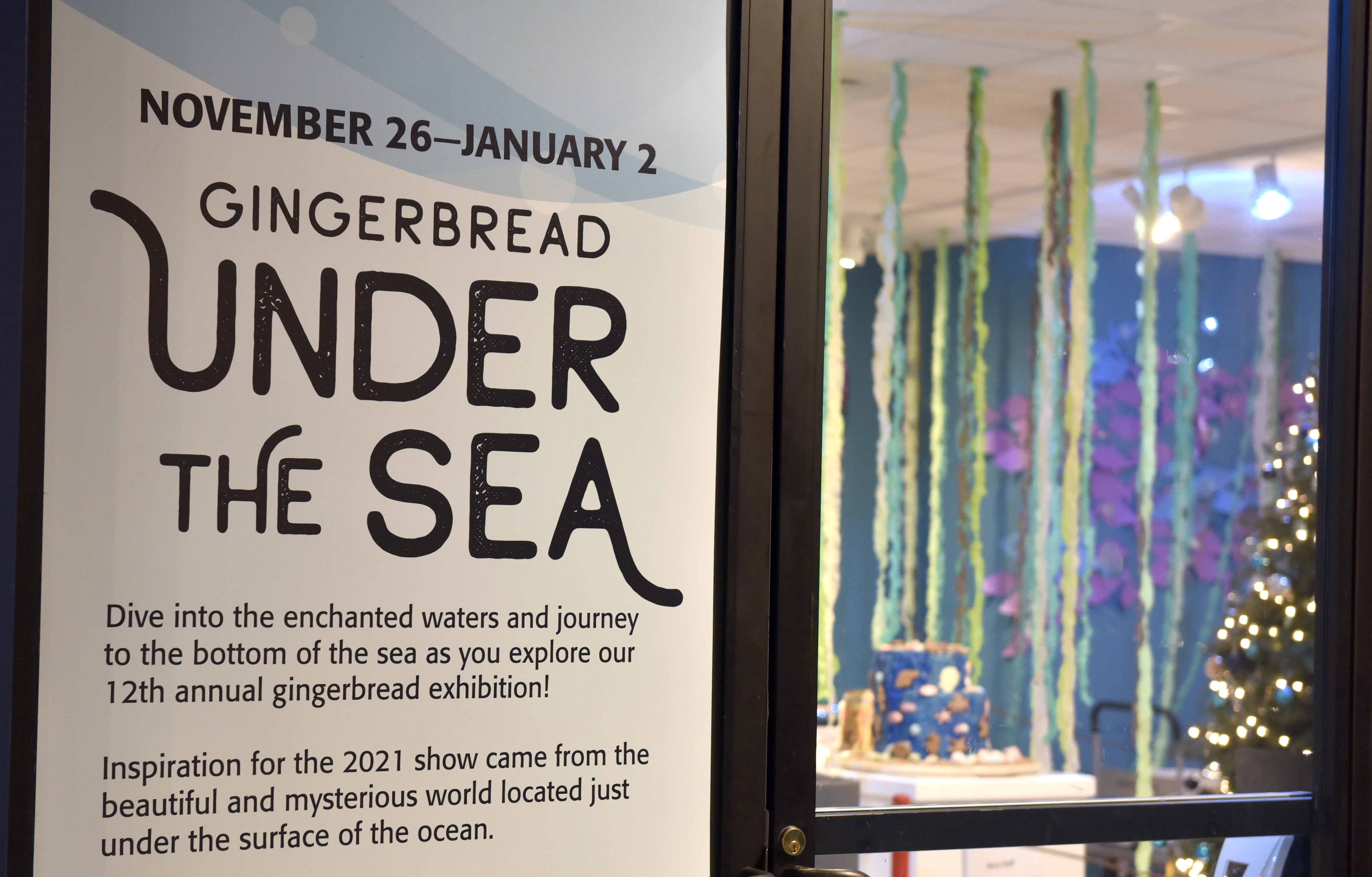 Gingerbread: Under the Sea exhibit opens at the Springfield