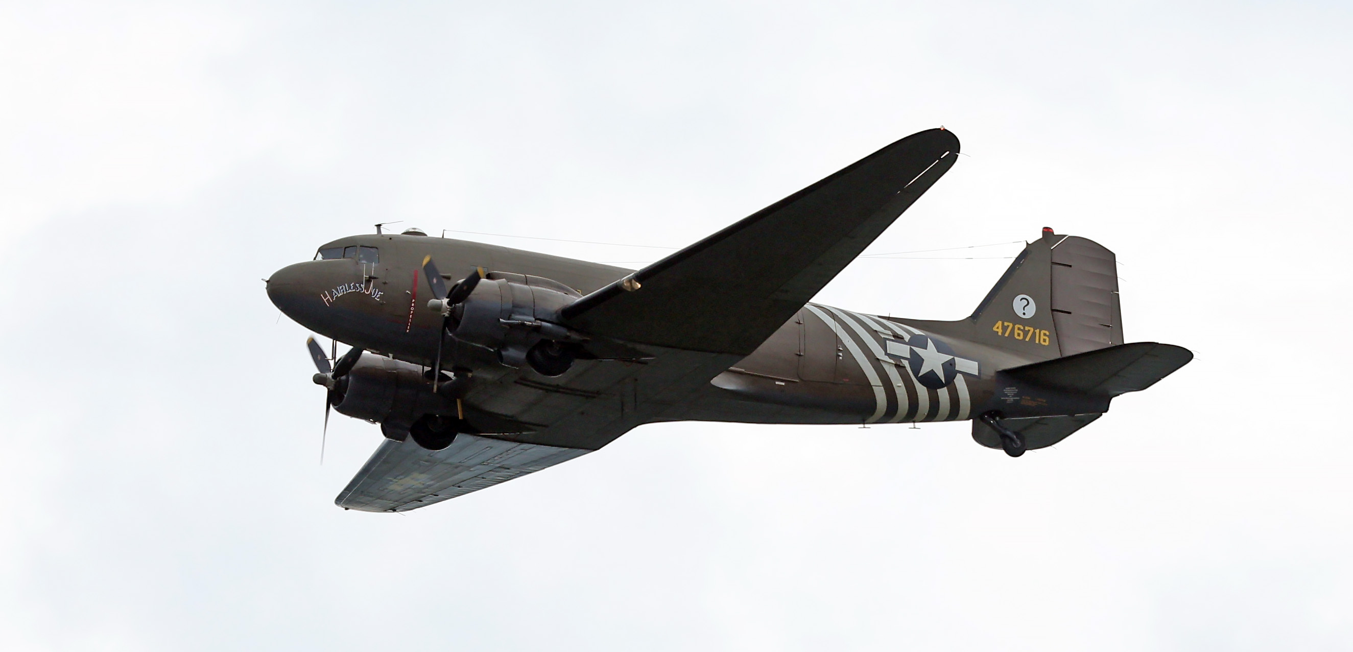 79-year-old C-47 flies over CLE for centennial anniversary