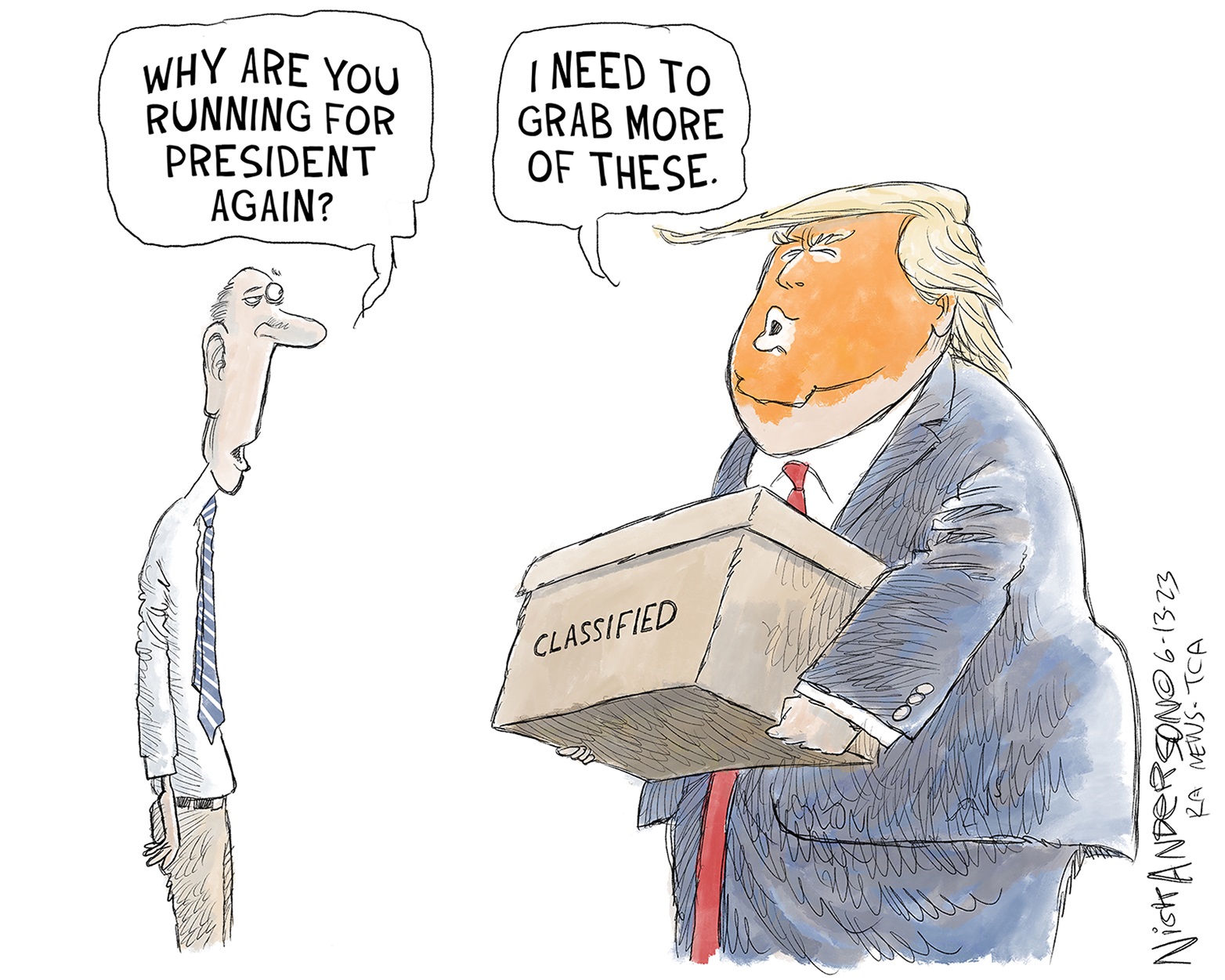 Editorial cartoons for June 18, 2023 - oregonlive.com