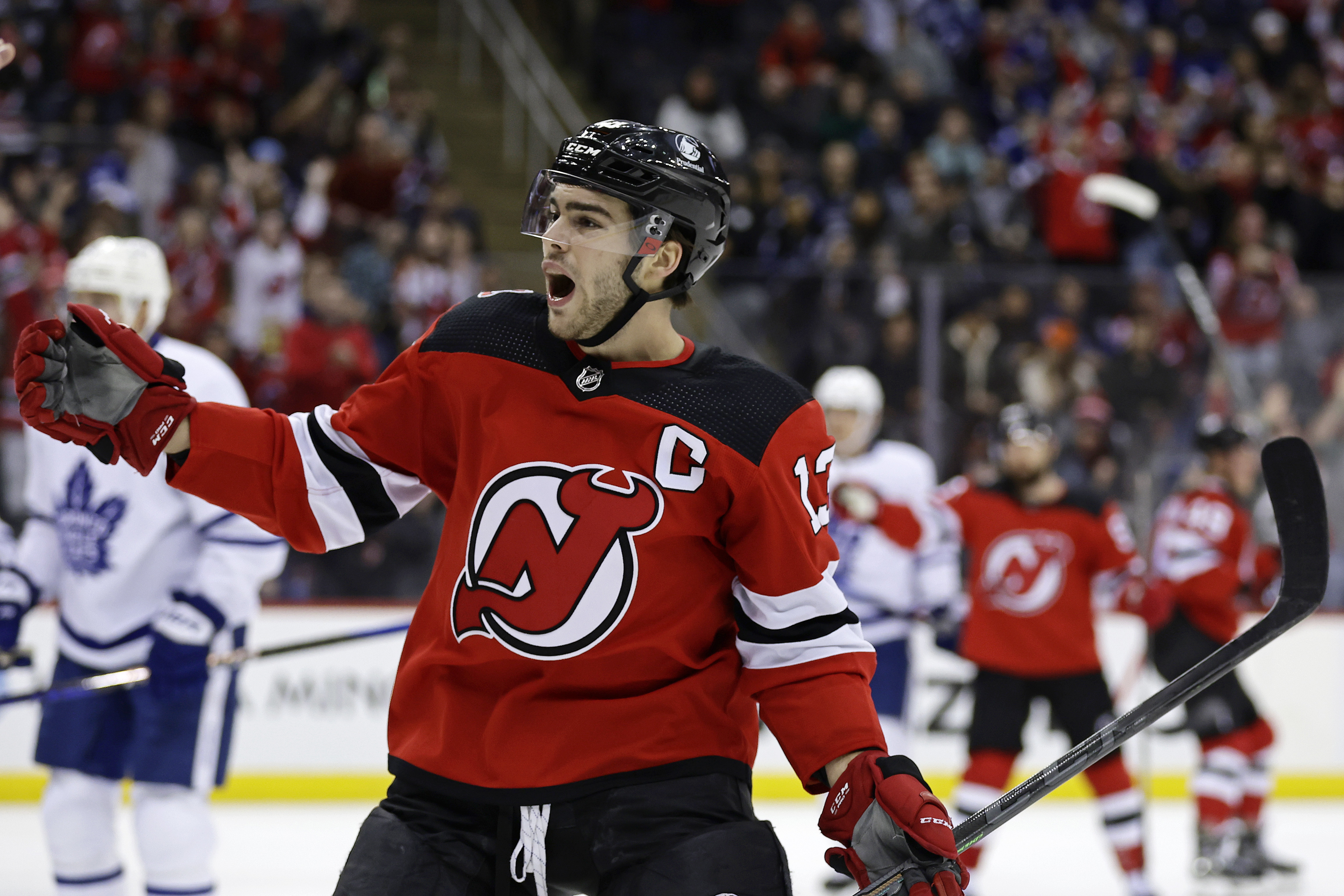 Devils' Nico Hischier continues Selke Trophy-level dominance vs. Maple  Leafs 