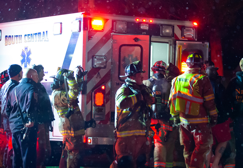 House fire in the 500 block of Water St. in Royalton