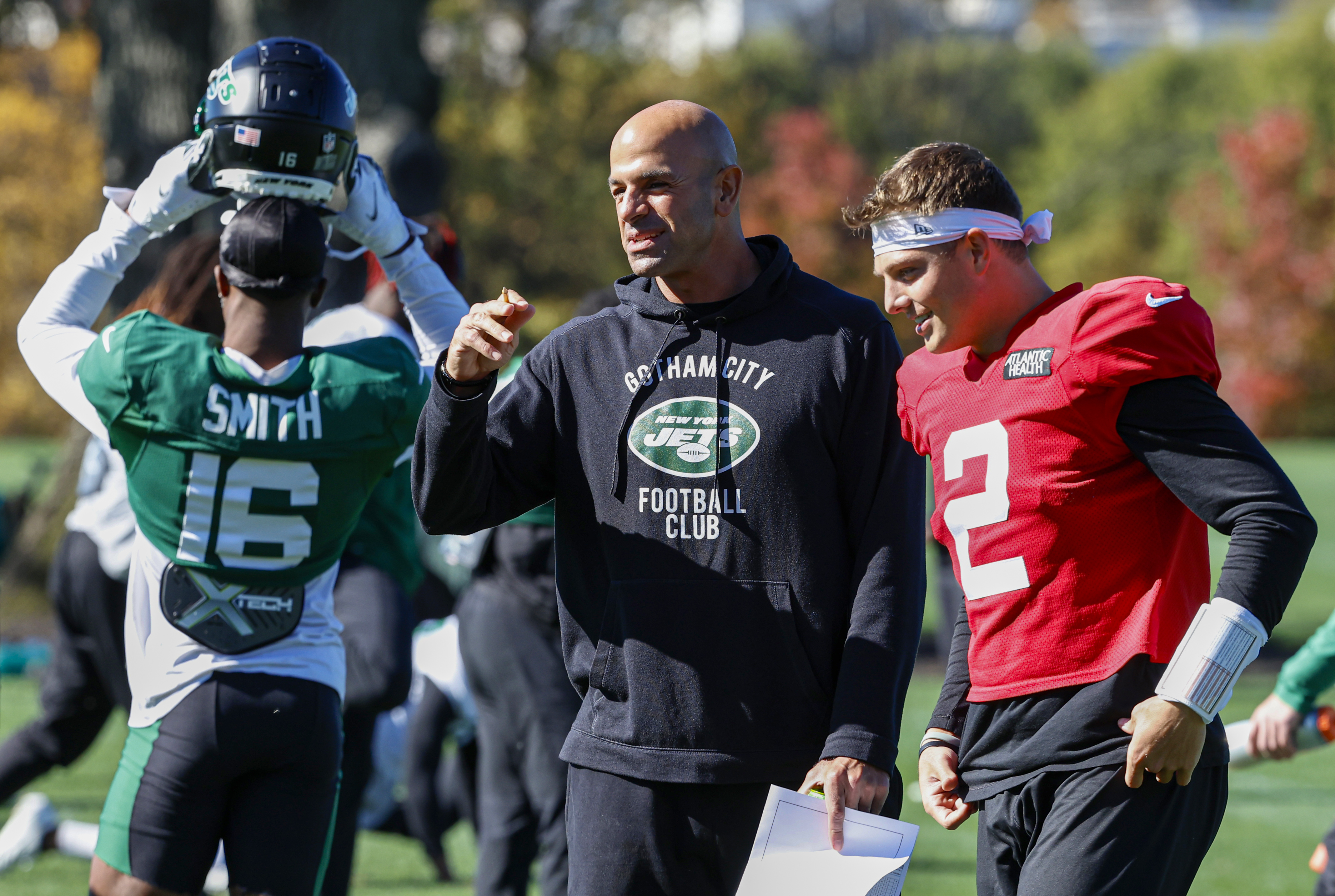 Jets-Giants Practice Report  What Did Robert Saleh Think of