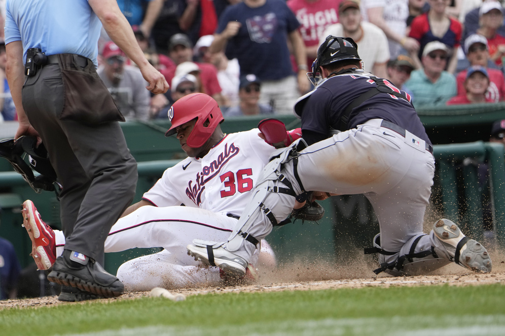 Cleveland Guardians Vs. Washington Nationals, April 16, 2023 ...