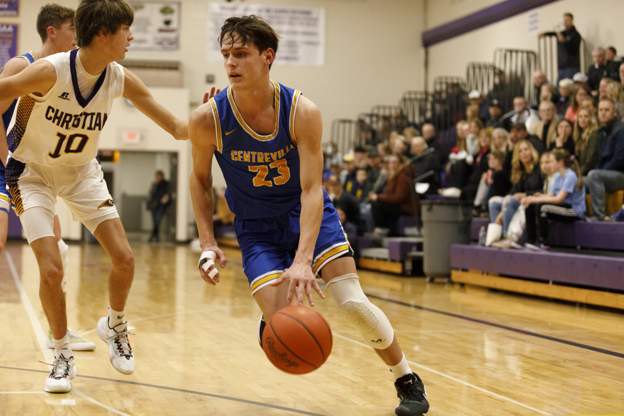 Centreville at Kalamazoo Christian basketball