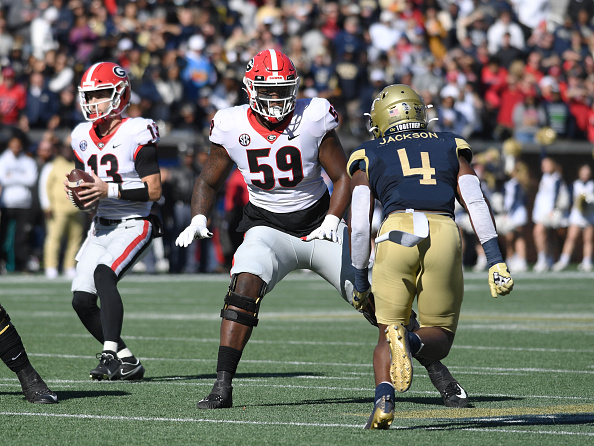 Broderick Jones OT, Georgia - Cleveland.com