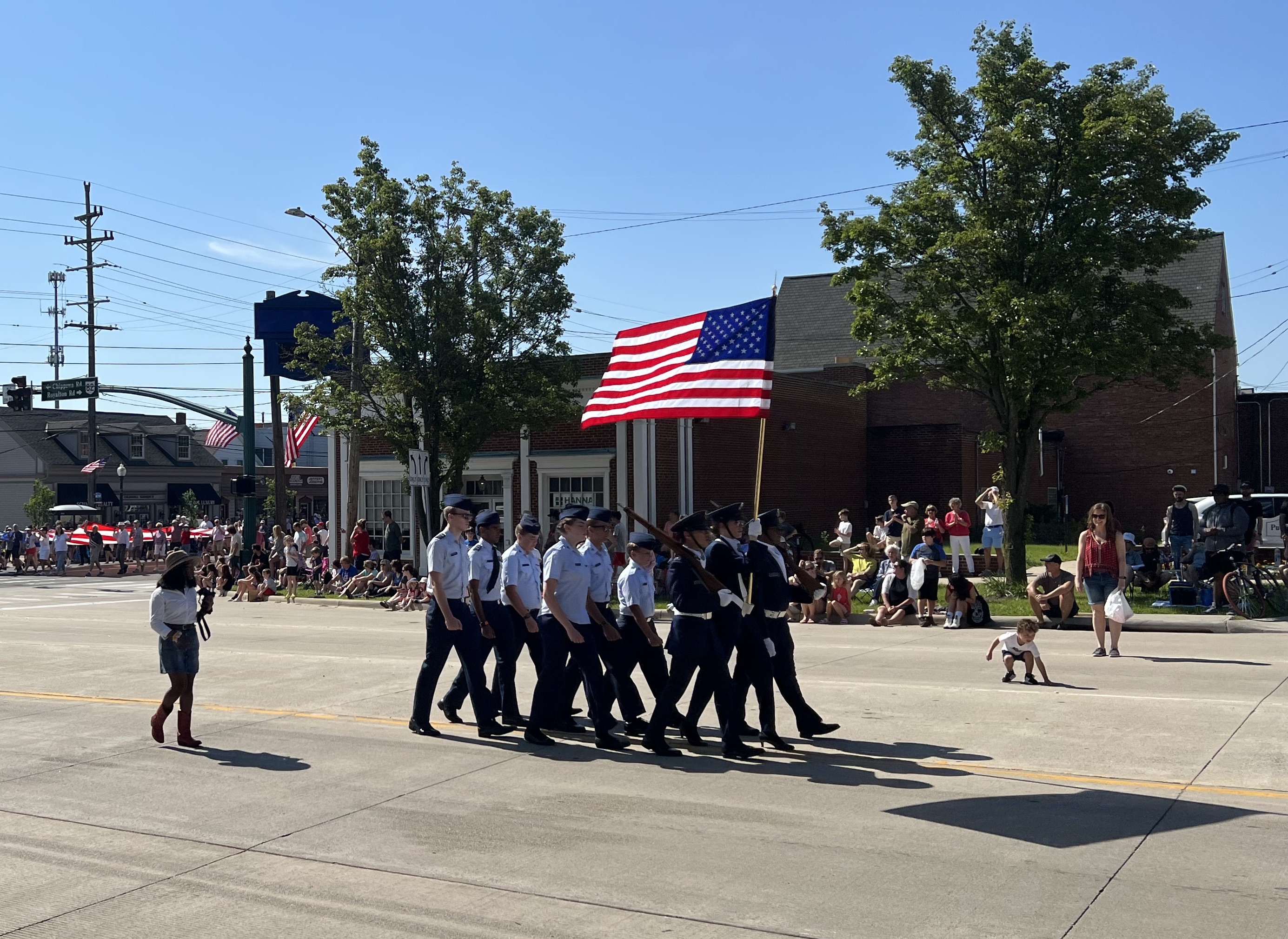 Stepping off from city hall and ending at the cemetery, Brecksville’s
