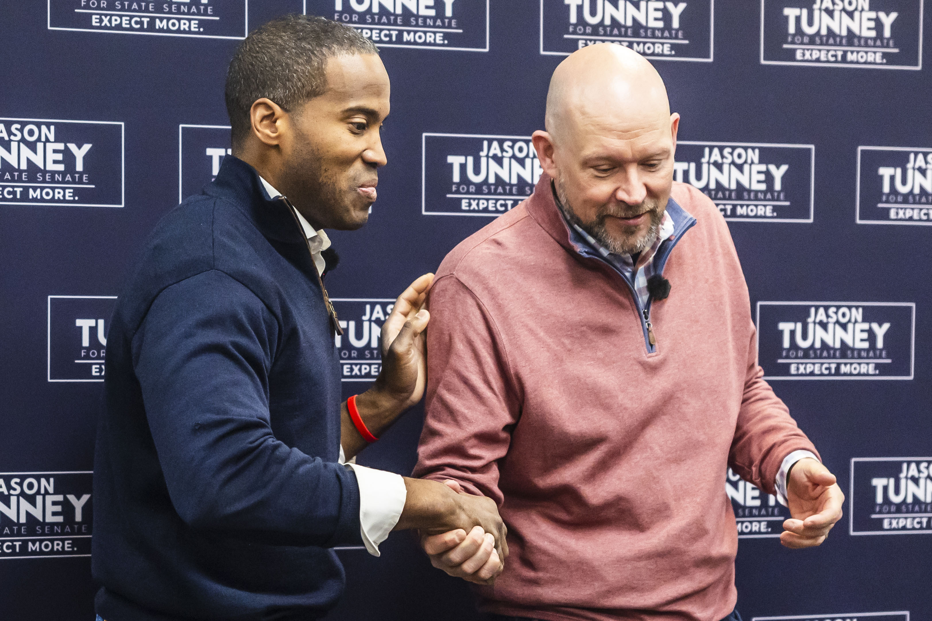 Rep. John James rallies for Republican in Michigan Senate race - mlive.com