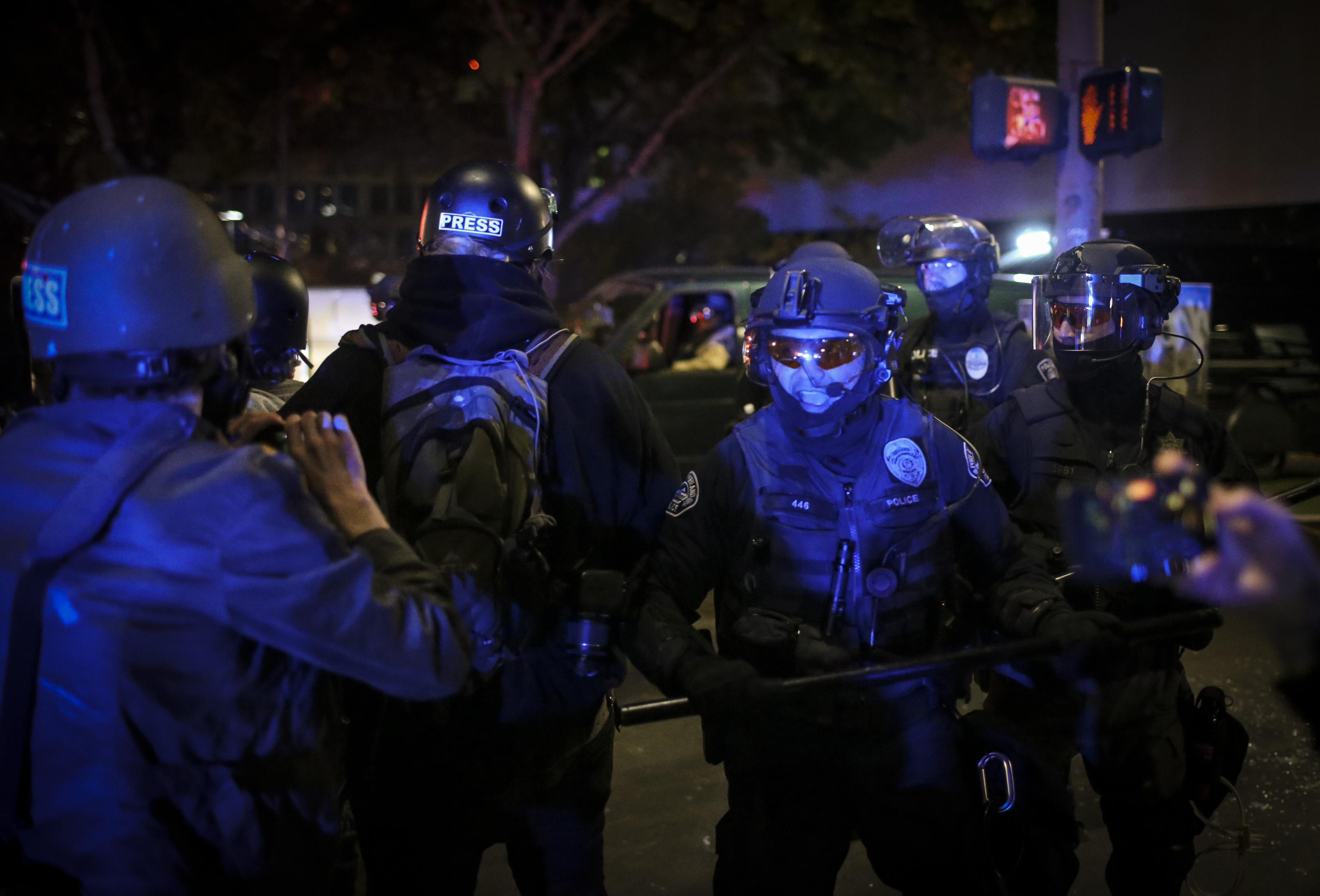 Protests continue in Portland after Election Day - oregonlive.com