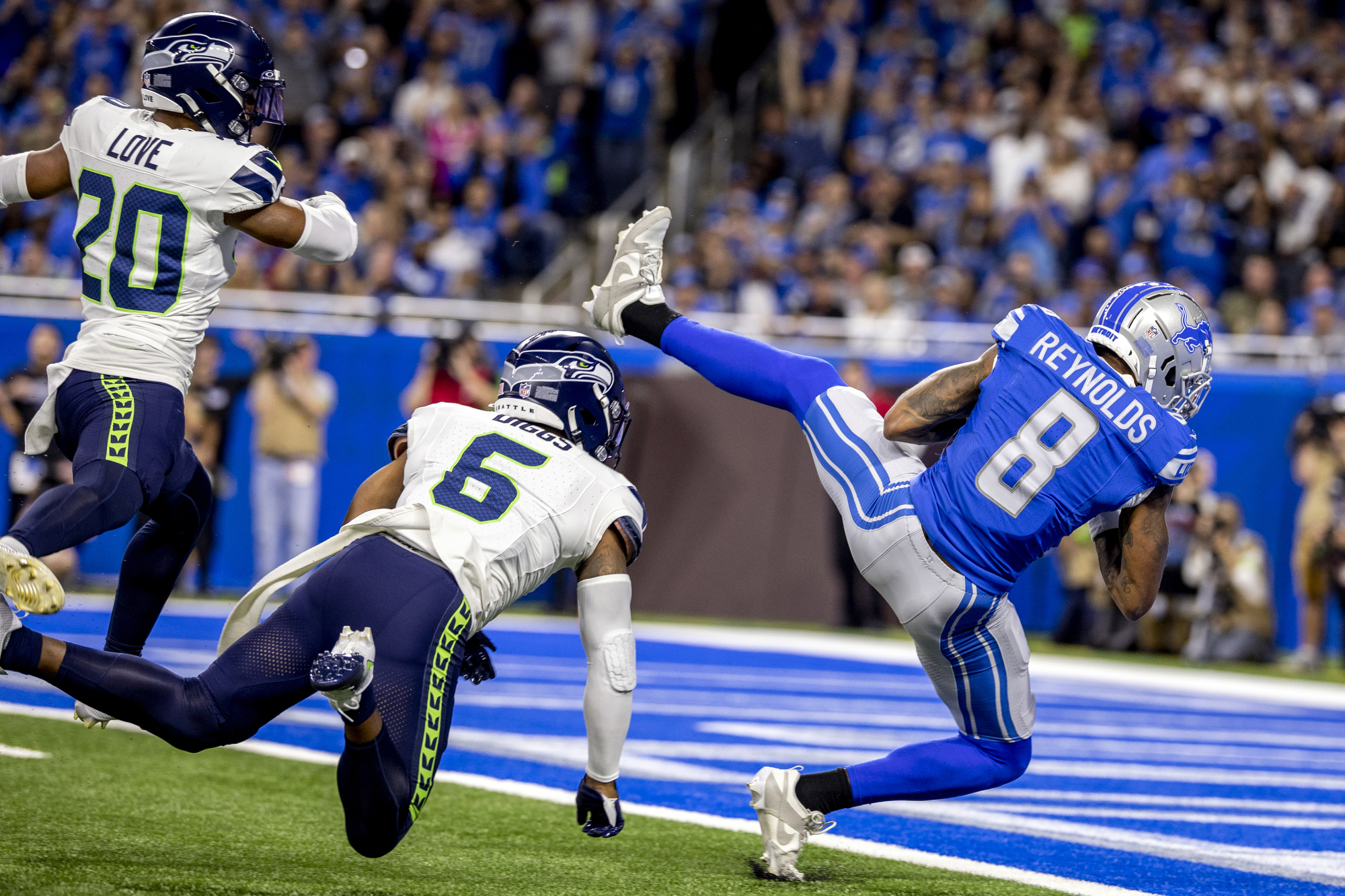 Detroit Lions on X: @j_mitch82 First career TD for the rook