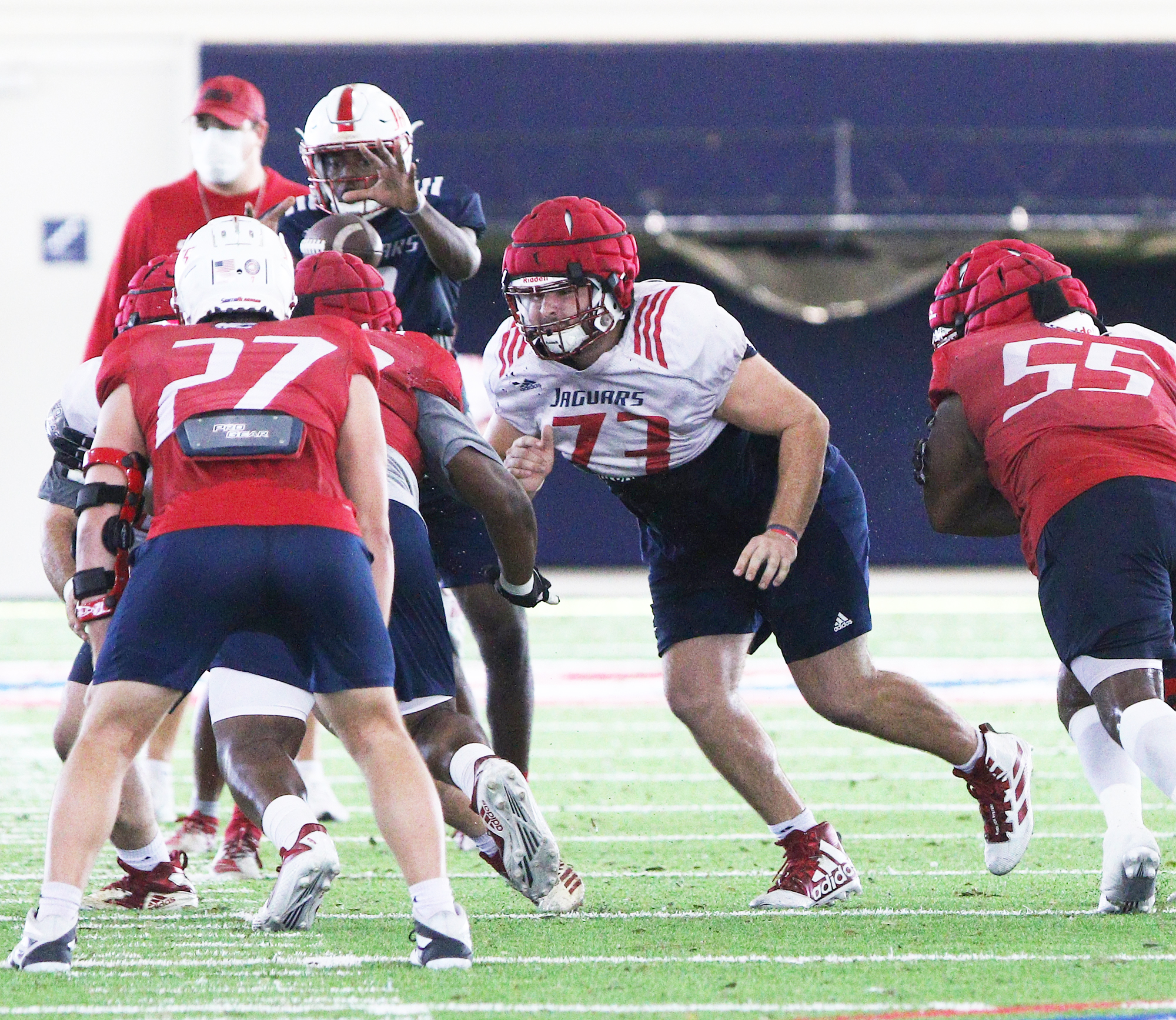 South Alabama football practice - al.com