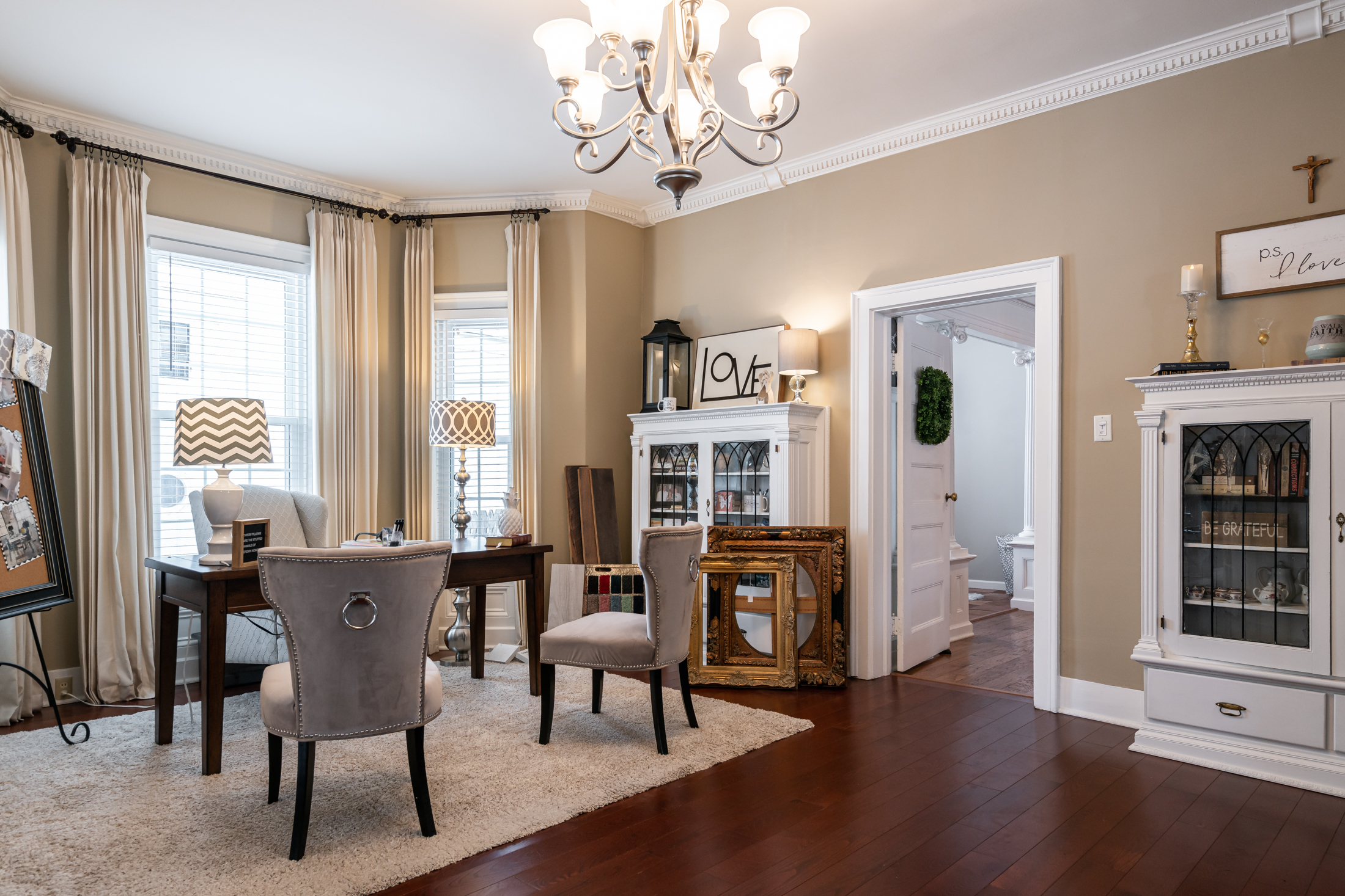 This Baldwinsville house blends Old World Architecture with modern