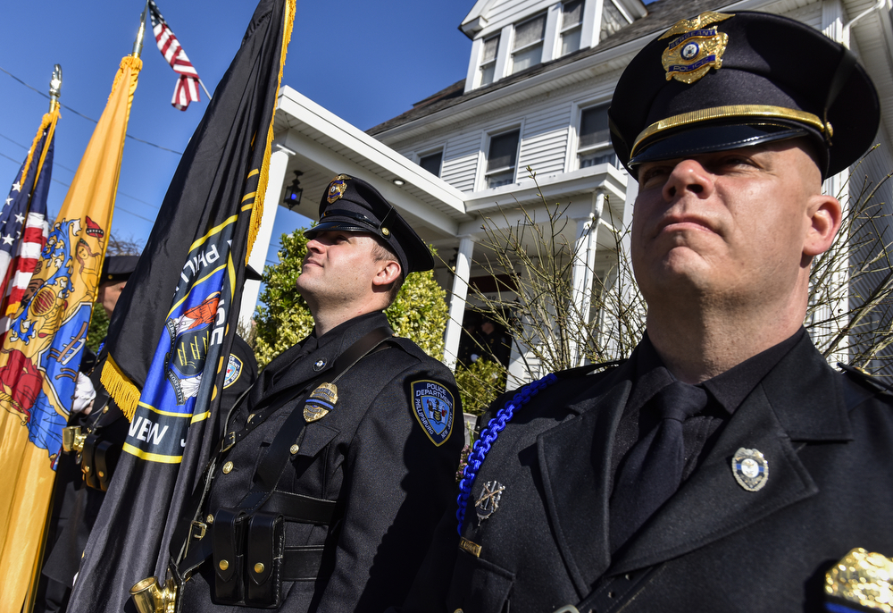 Funeral for Phillipsburg police officer Dominic 'Dom' Belcastro