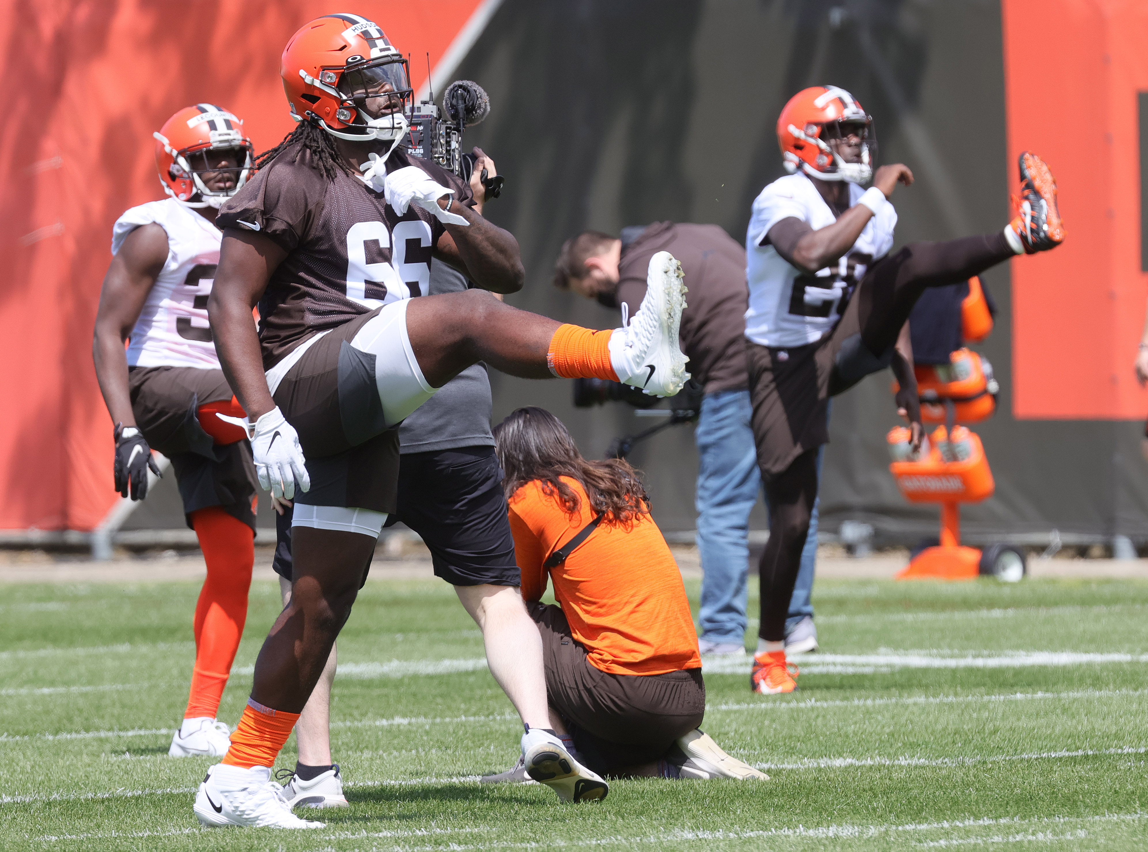 Rookie minicamp: “Great to be out there…”