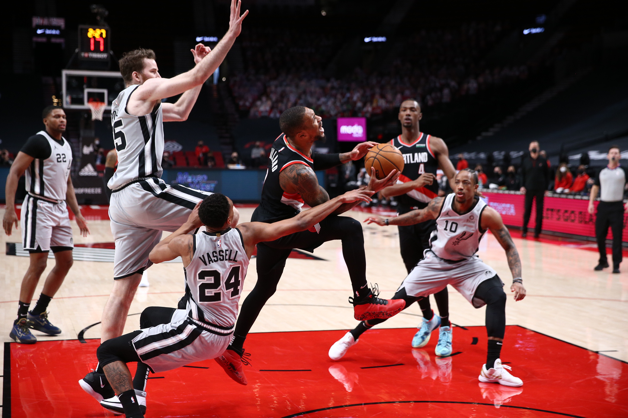 Portland Trail Blazers Vs. San Antonio Spurs - Oregonlive.com