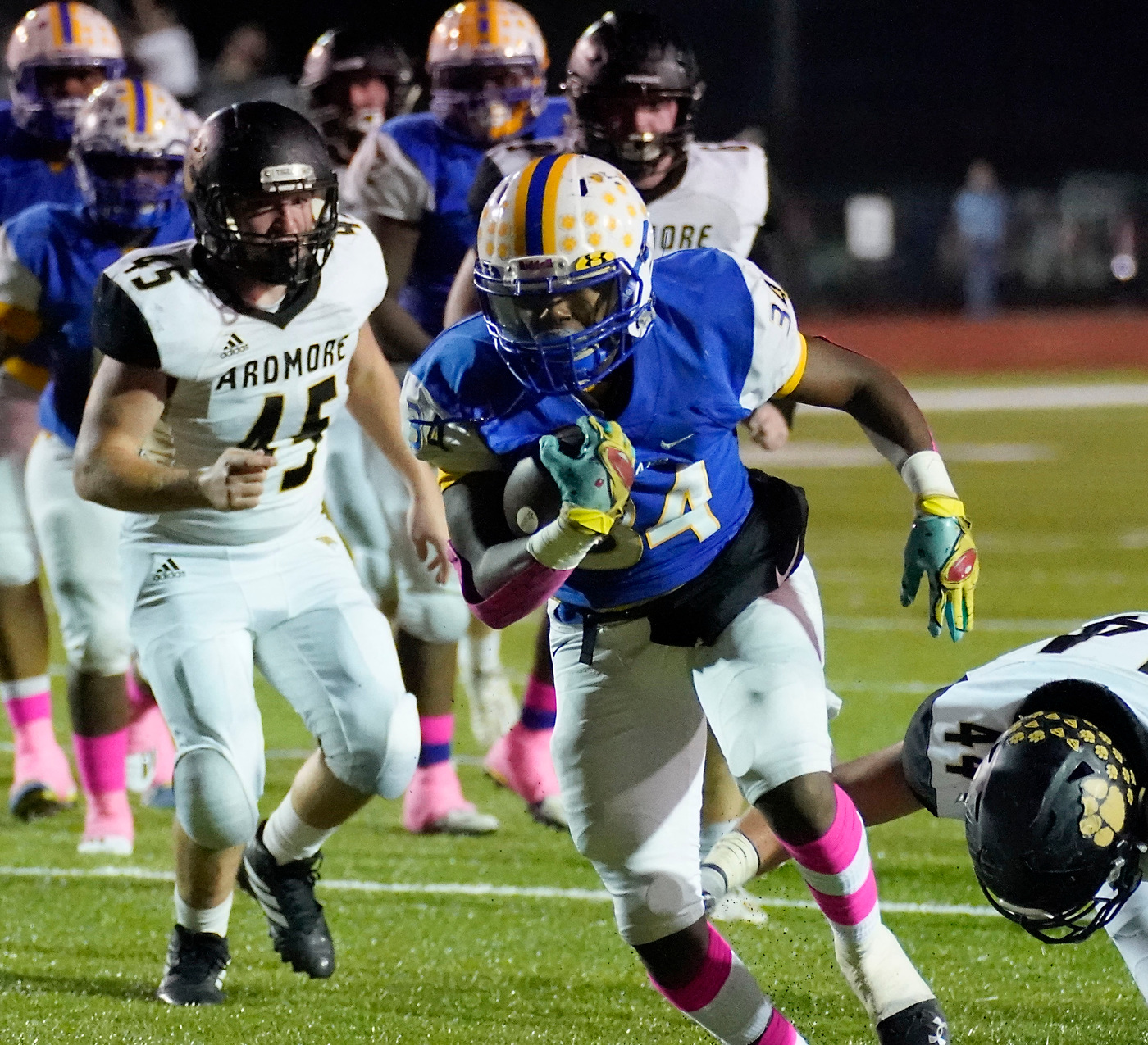 Ardmore vs. Mae Jemison High School football 10/22/2020