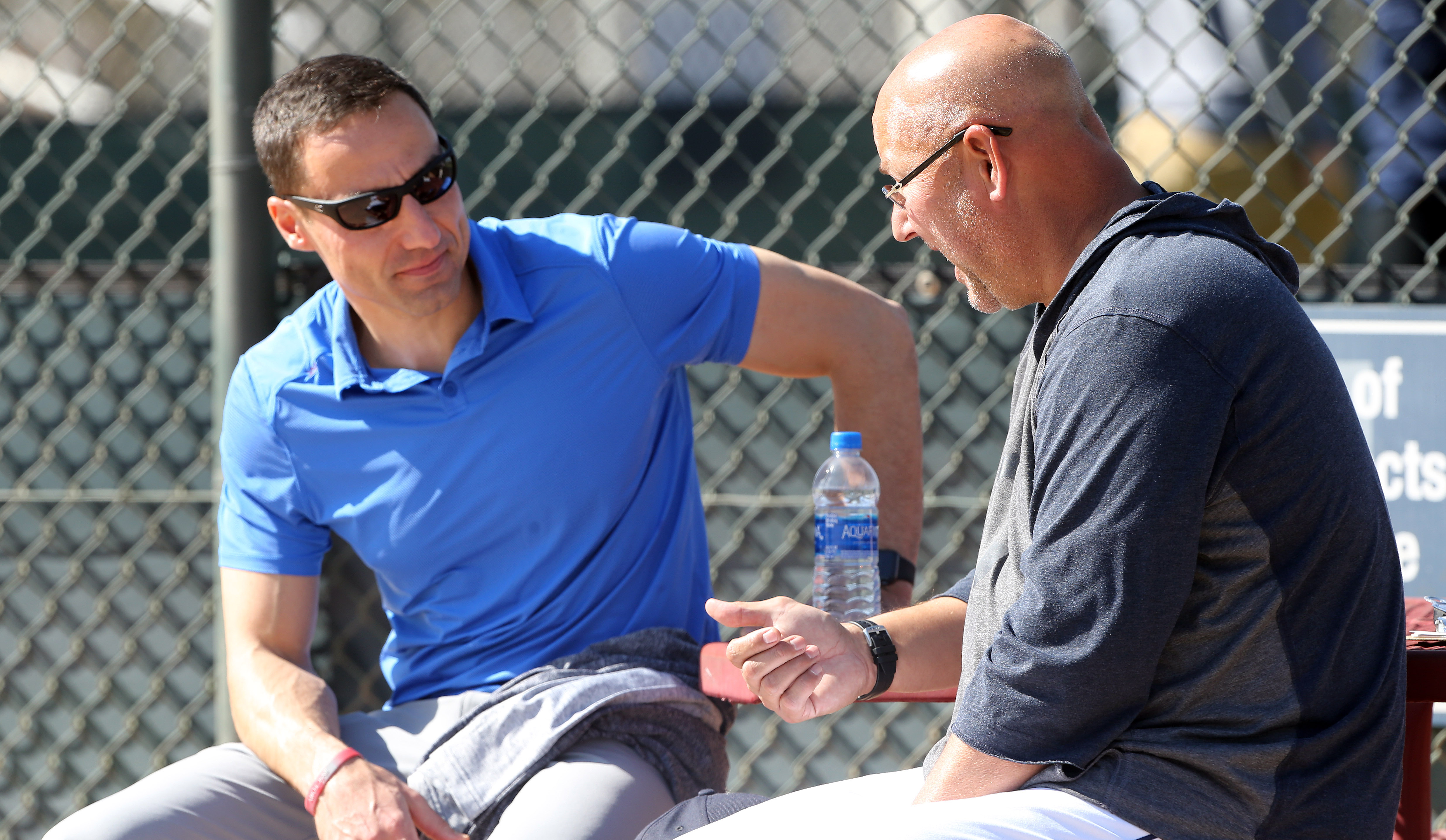 What do Mike Hargrove and Mike Piazza share regarding MLB draft? Hey,  Hoynsie! 