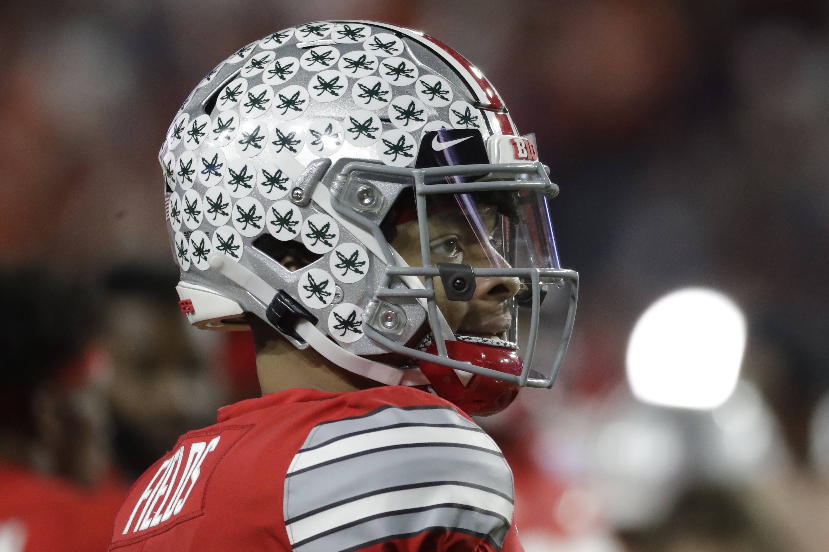 Which team will Ohio State's Justin Fields face when he debuts as