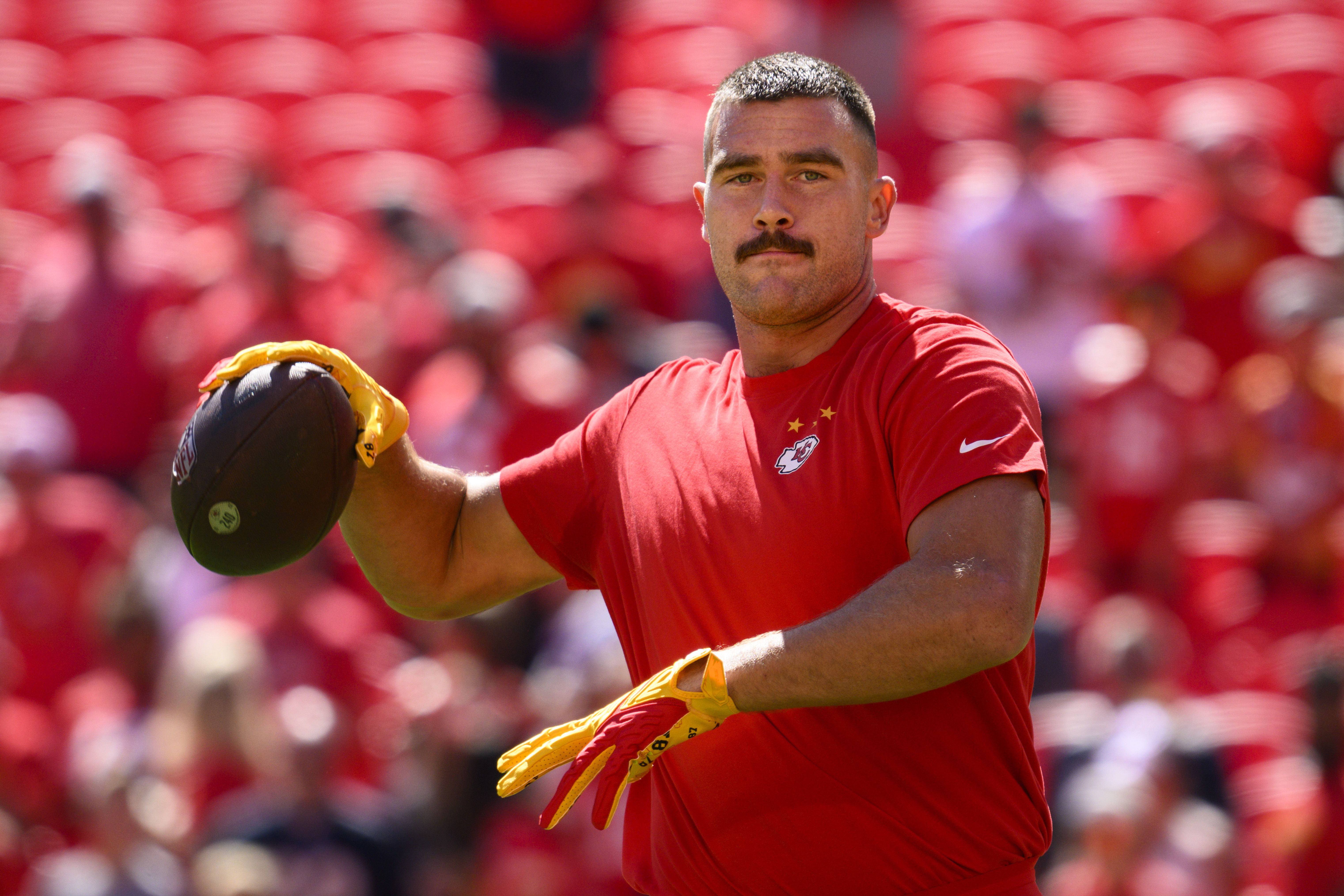 Travis Kelce Says NFL Coverage Is “Overdoing It” With Taylor Swift – The  Hollywood Reporter