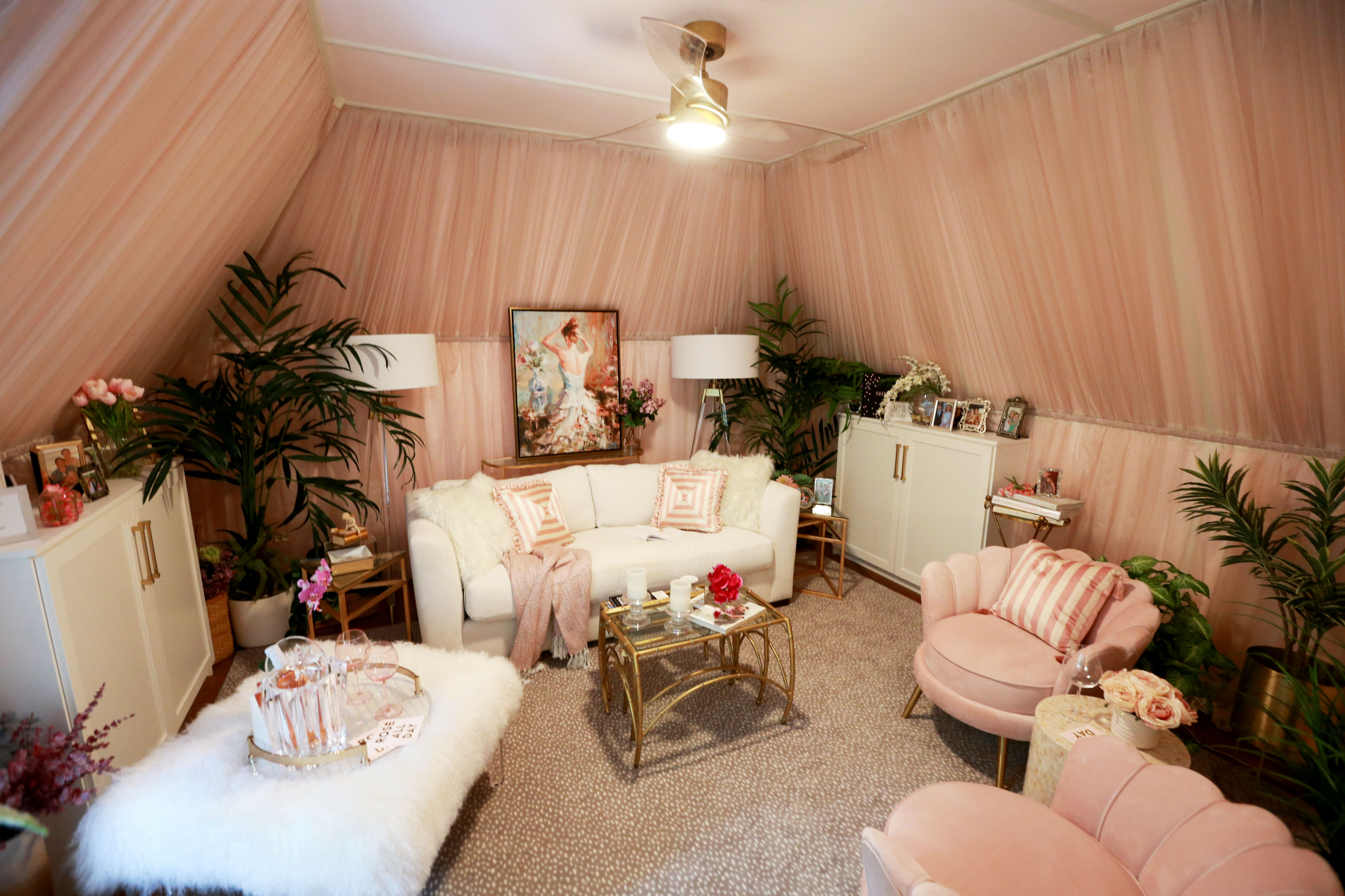 Mansion in May Splendor in September