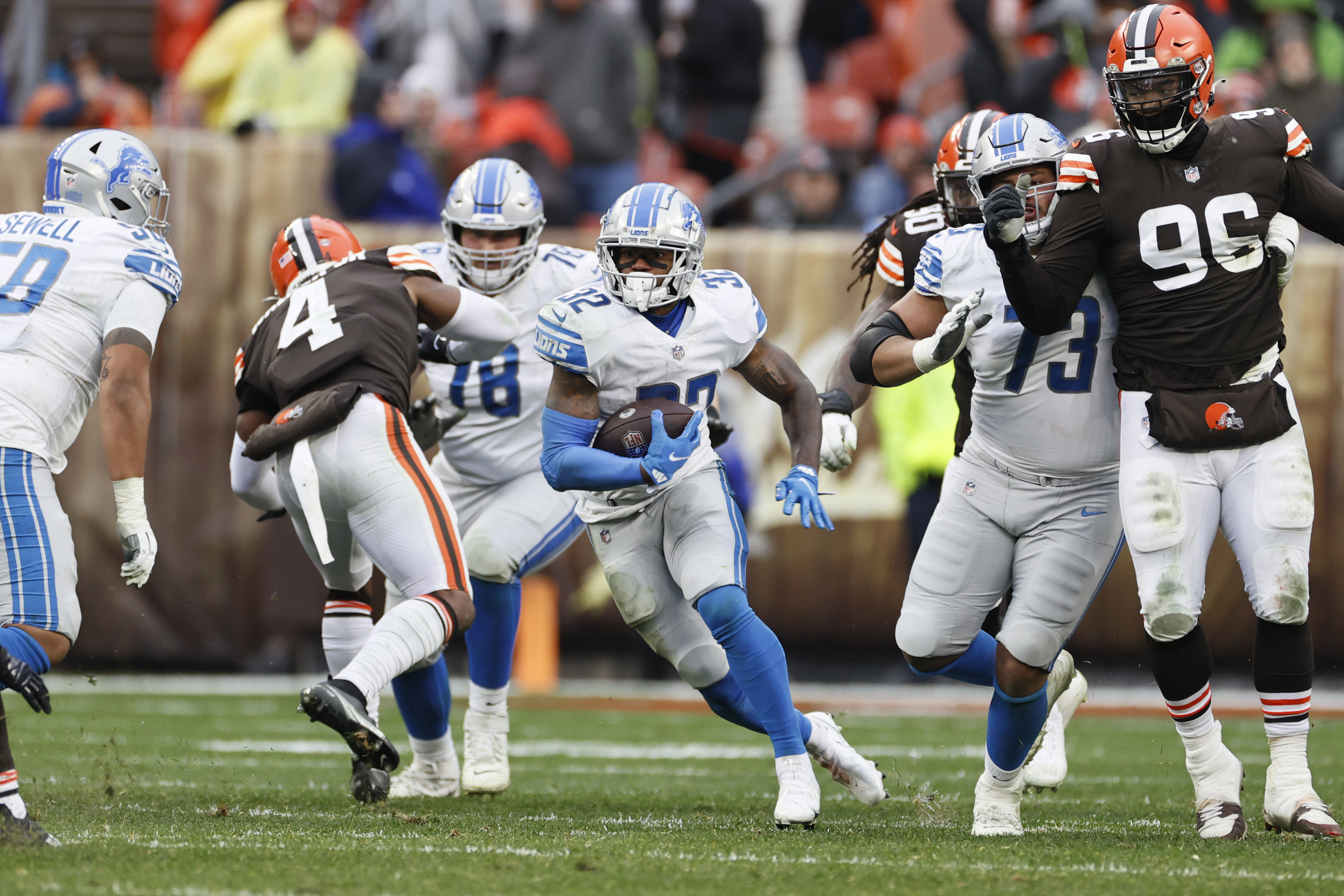 D'Andre Swift becomes first Lions RB with consecutive 100-yard