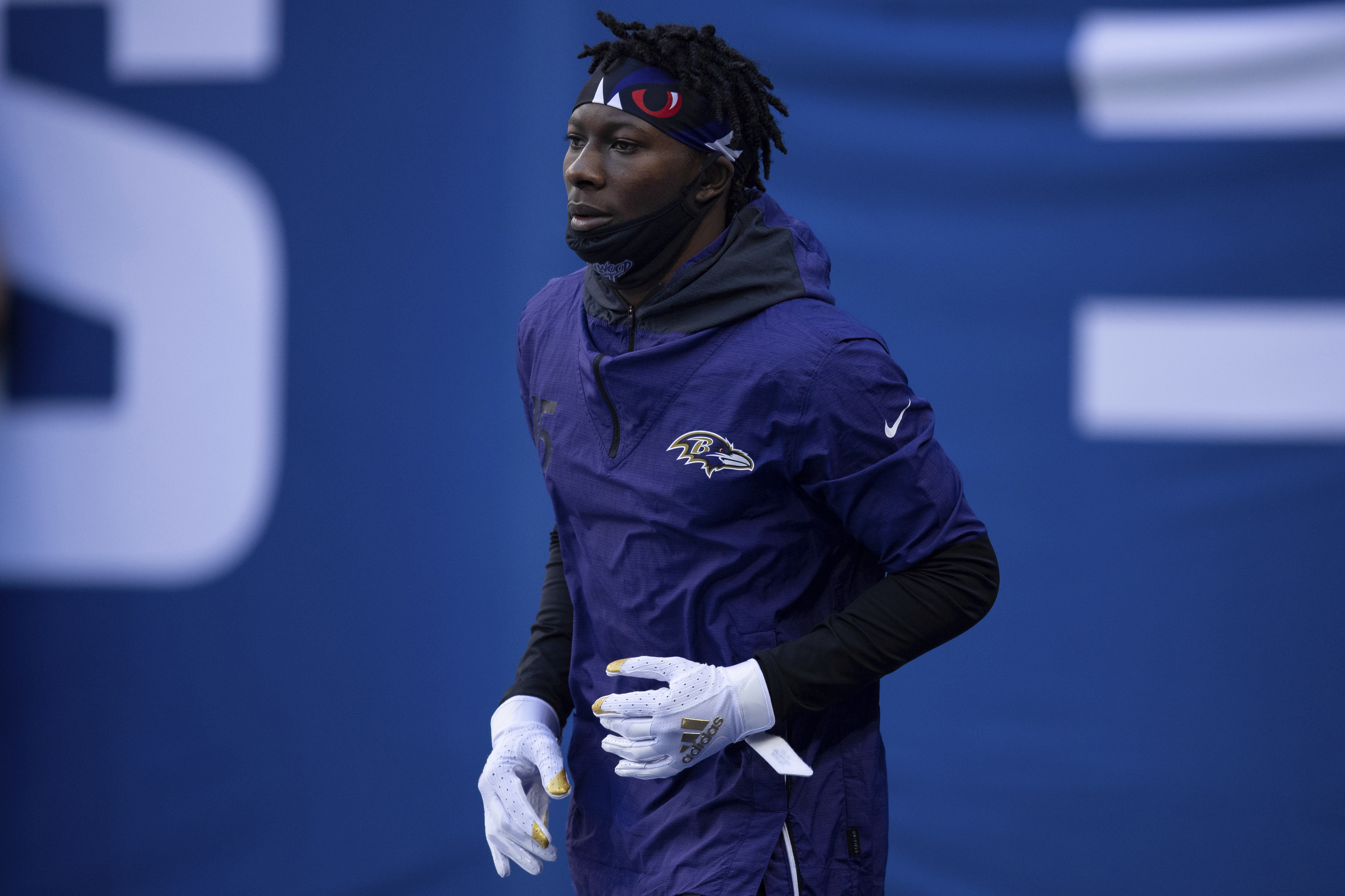 Ravens receiver Marquise Brown hoping missed time won't be a problem