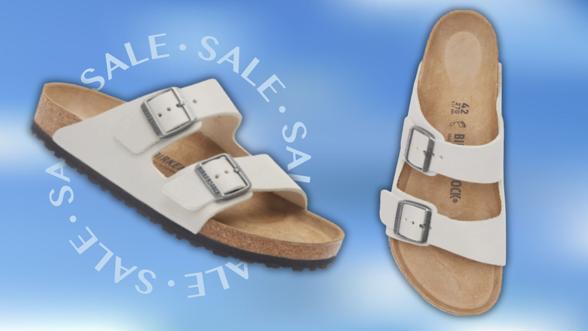 Birkenstock's iconic Arizona sandals are seeing a rare discount at