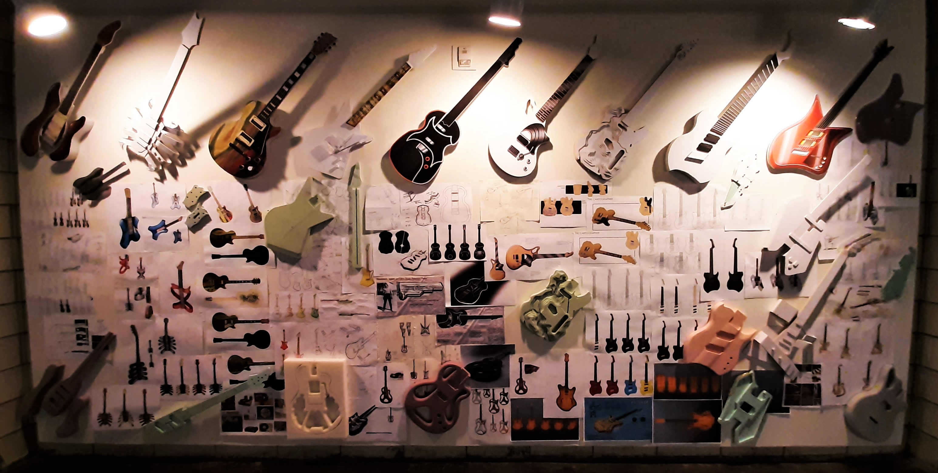 6 strings and big ideas: Auburn students' electric guitars on