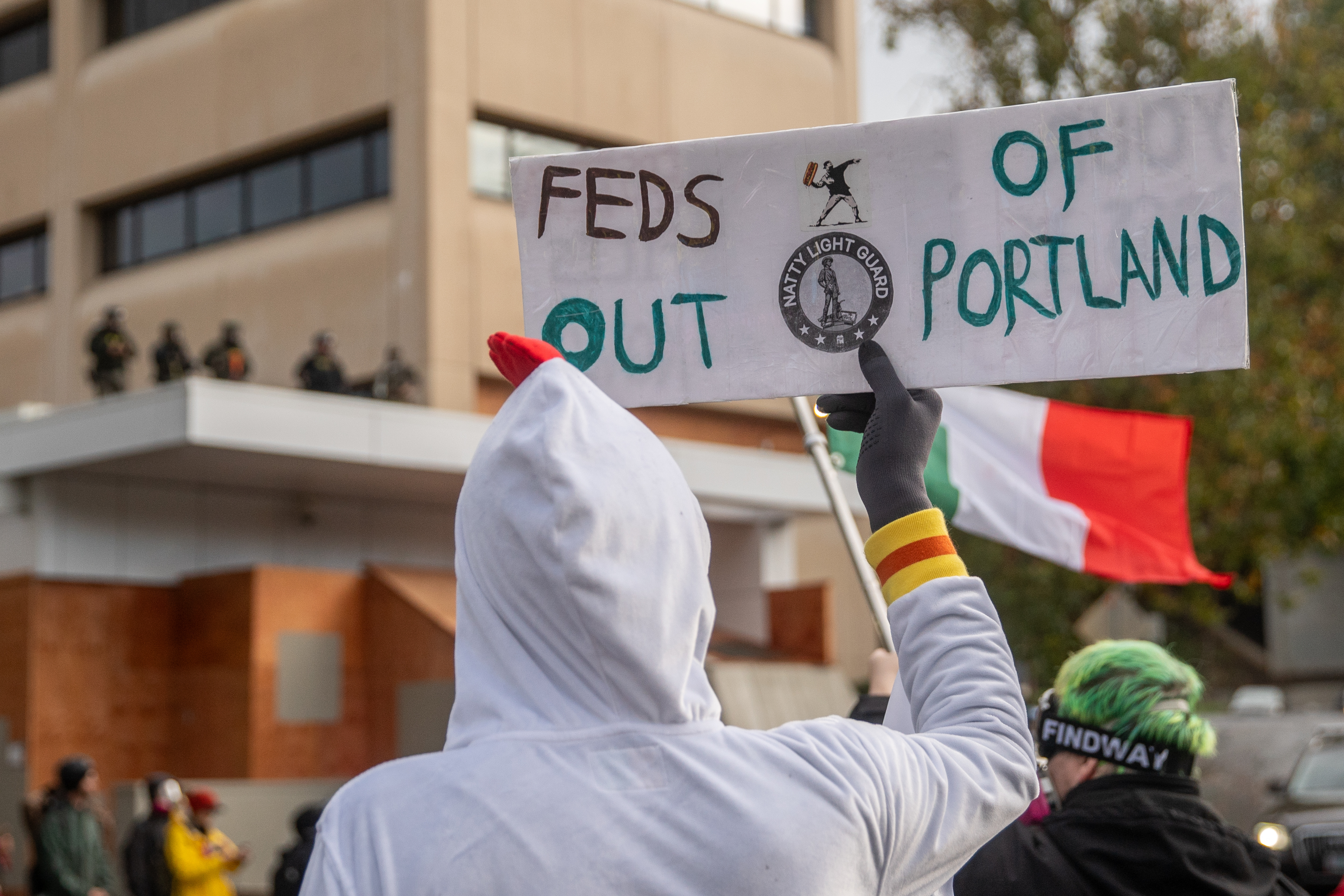 ICE protests Sunday, Oct. 12, 2025 - oregonlive.com