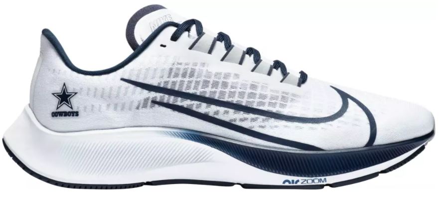 Nike drops the new Raiders Air Zoom Pegasus 37 shoe - Silver And