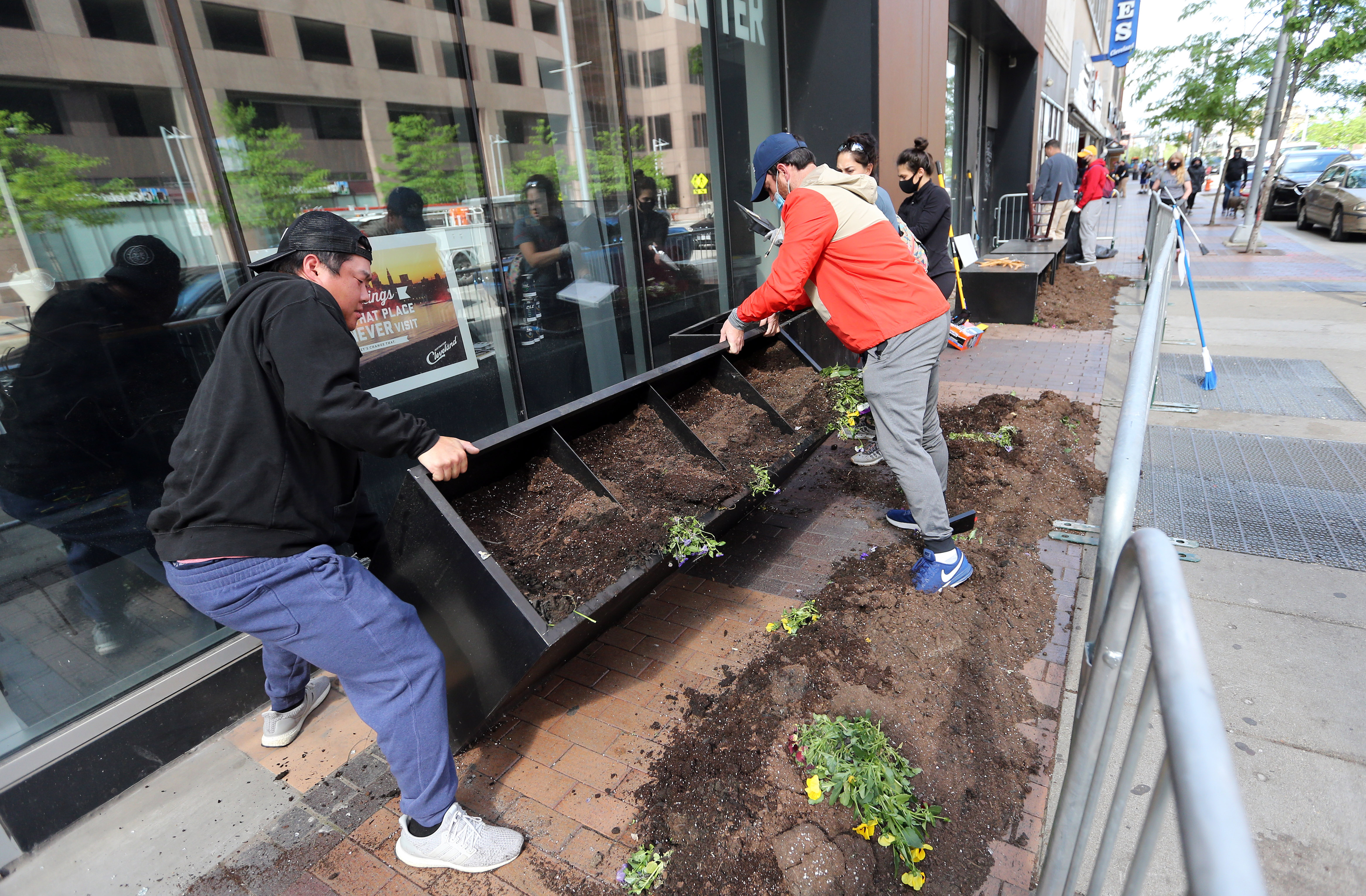 Downtown ravaged by riots - cleveland.com