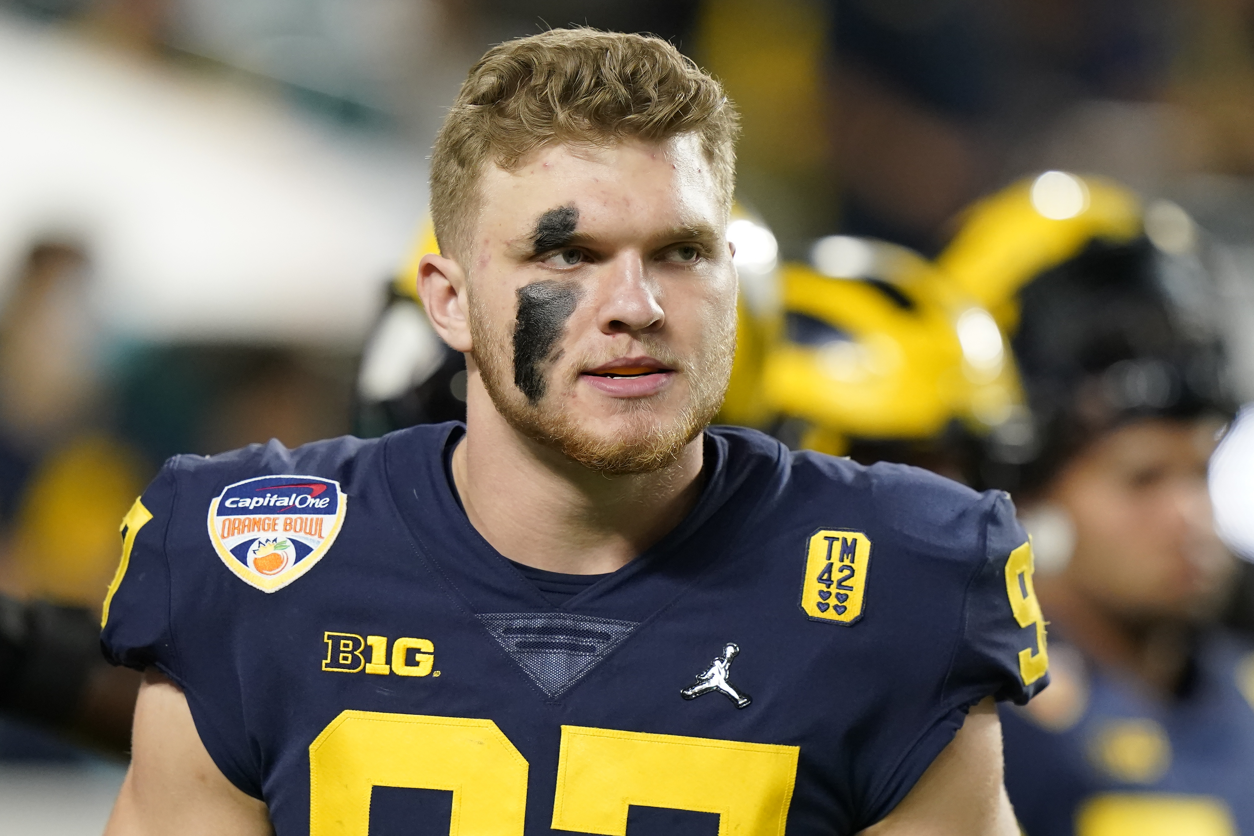 Michigan's Aidan Hutchinson is (probably) the Detroit Lions' top choice for  No. 2 pick in NFL draft 