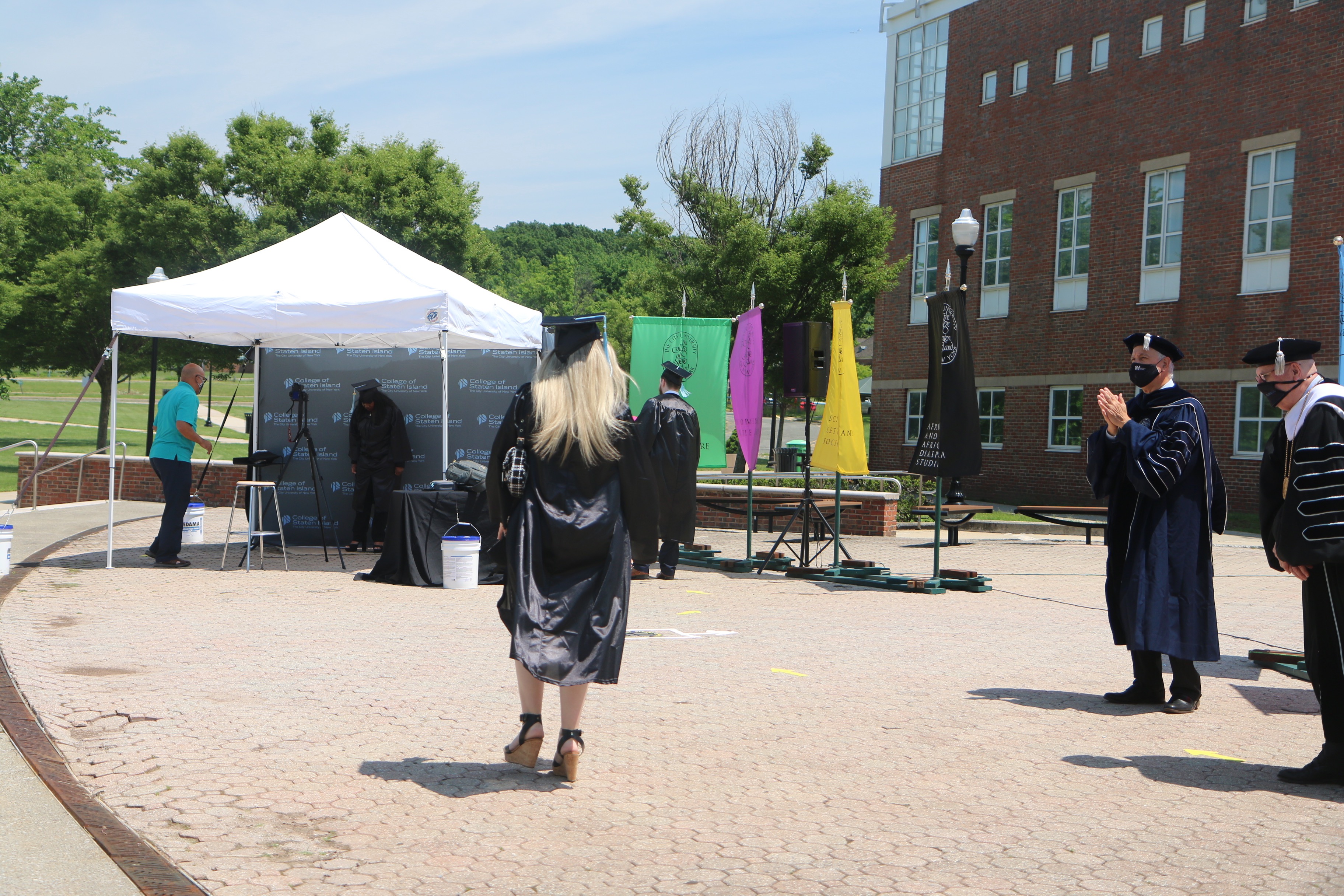 College of Staten Island celebrates students during Grad Walks - silive.com