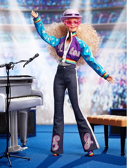 Elton barbie online doll