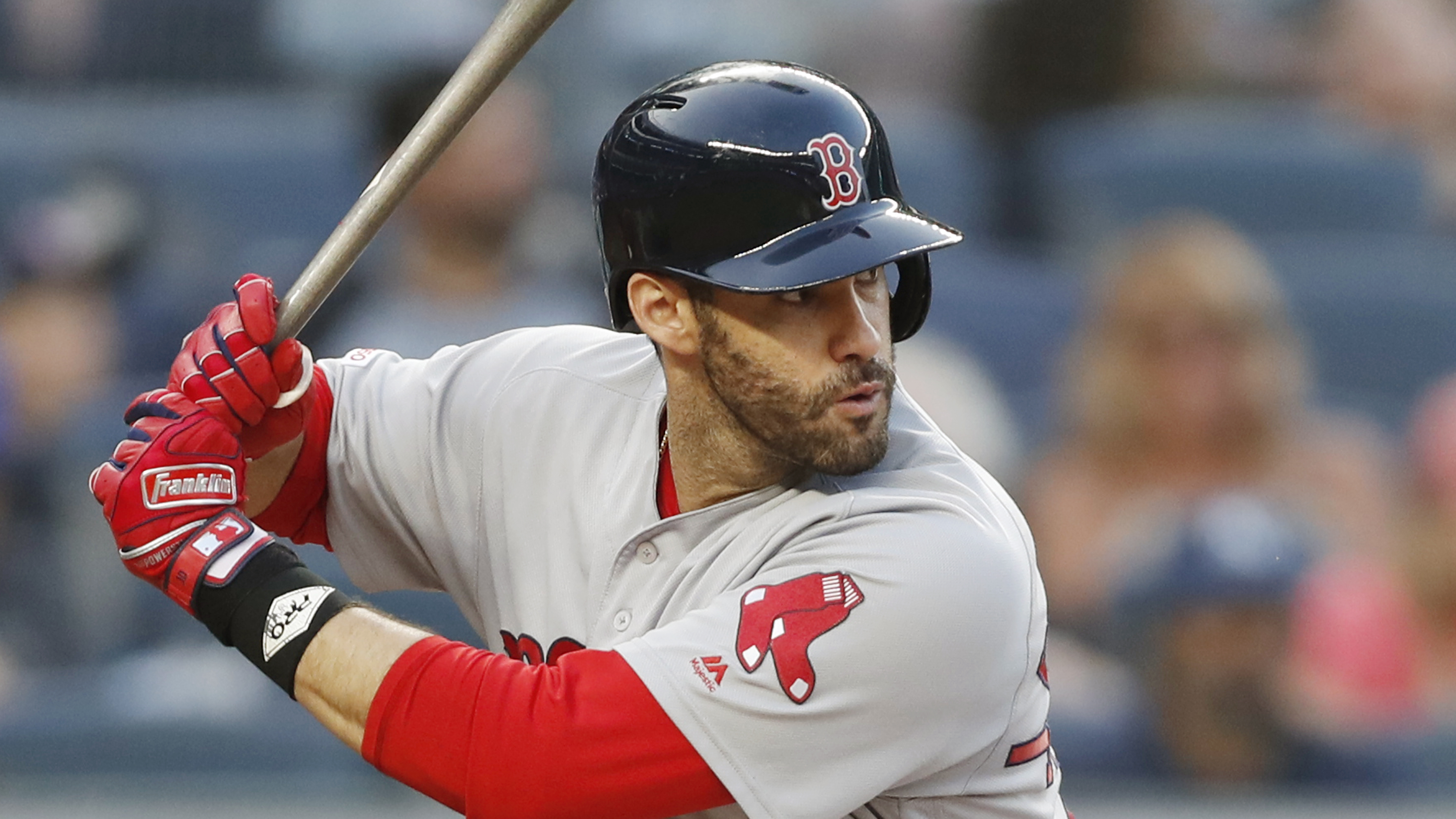 Red Sox without J.D. Martinez for Yankees showdown