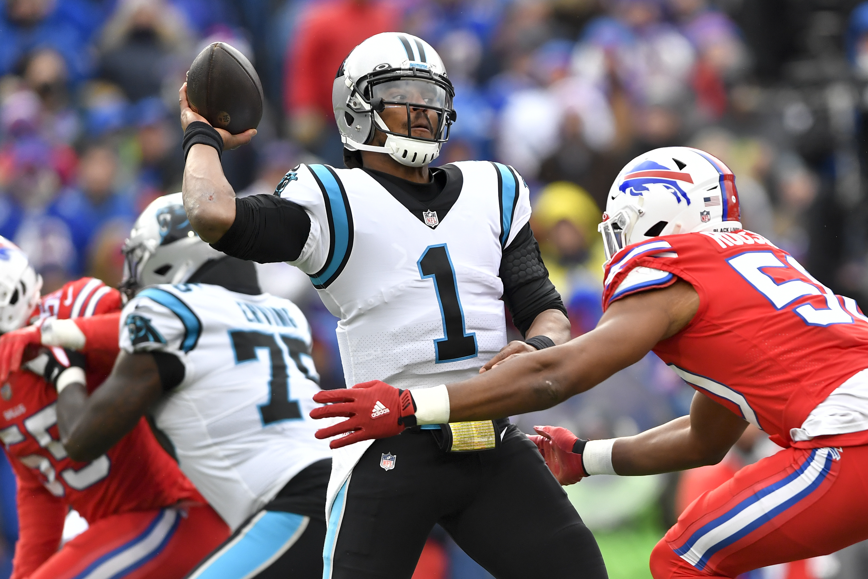 Buffalo Bills British DE Efe Obada shines in revenge game against Carolina  Panthers