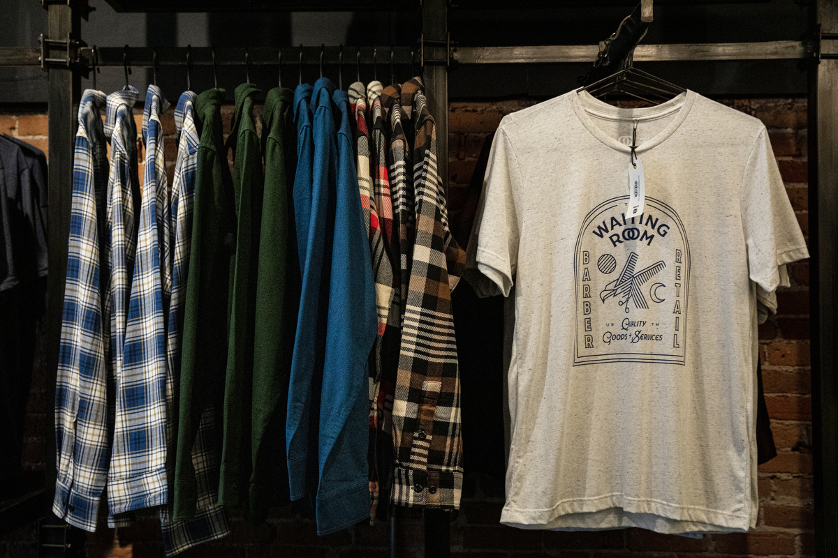 The Waiting Room retail store and in downtown Kalamazoo